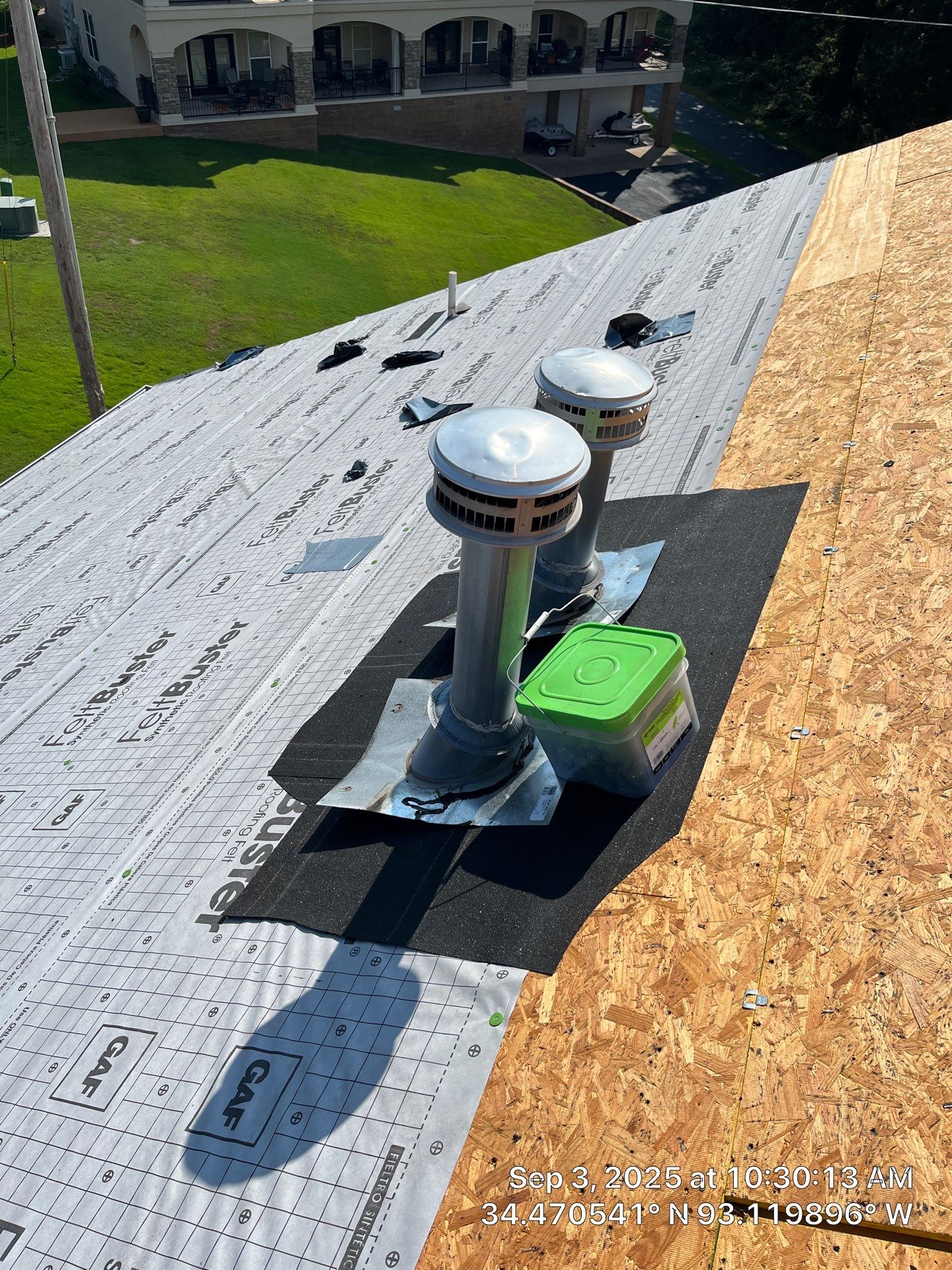 Multi-Unit Architectural Shingle Roof Replacement in Hot Springs Arkansas by Temple Roofing and Exteriors