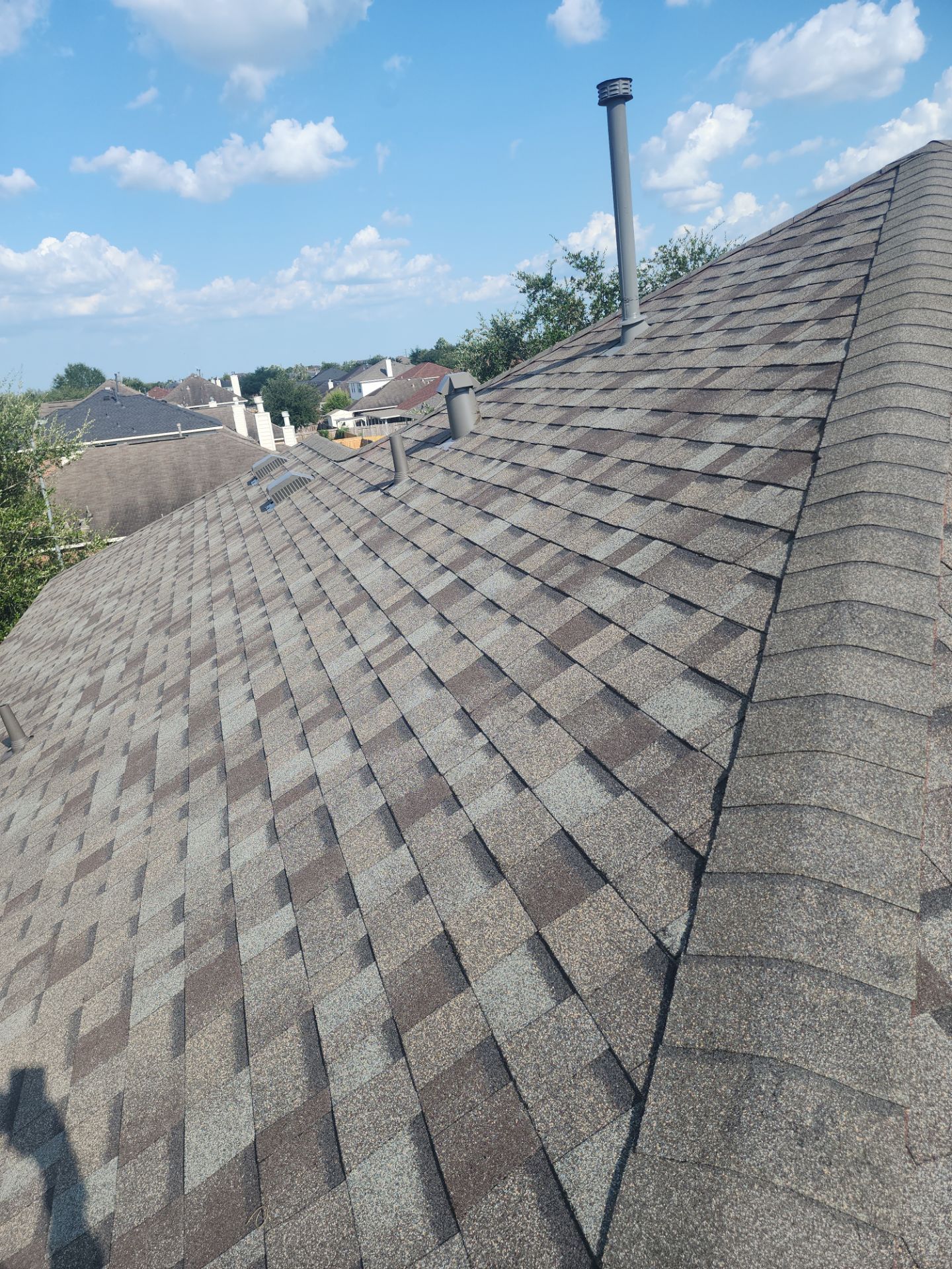 Residential Roofing Installation using Owen's Corning Duration (Lifetime) Shingles by Roof Repair Company