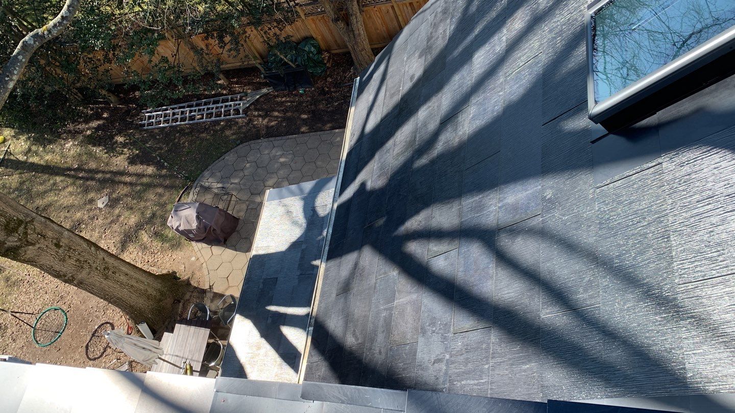 Tesla Solar Roof  by American Home Contractors