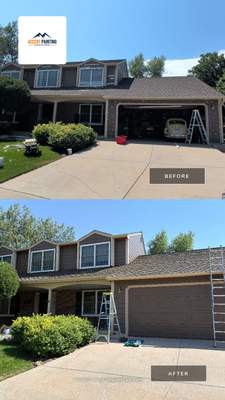 Exterior Repaint in Centennial