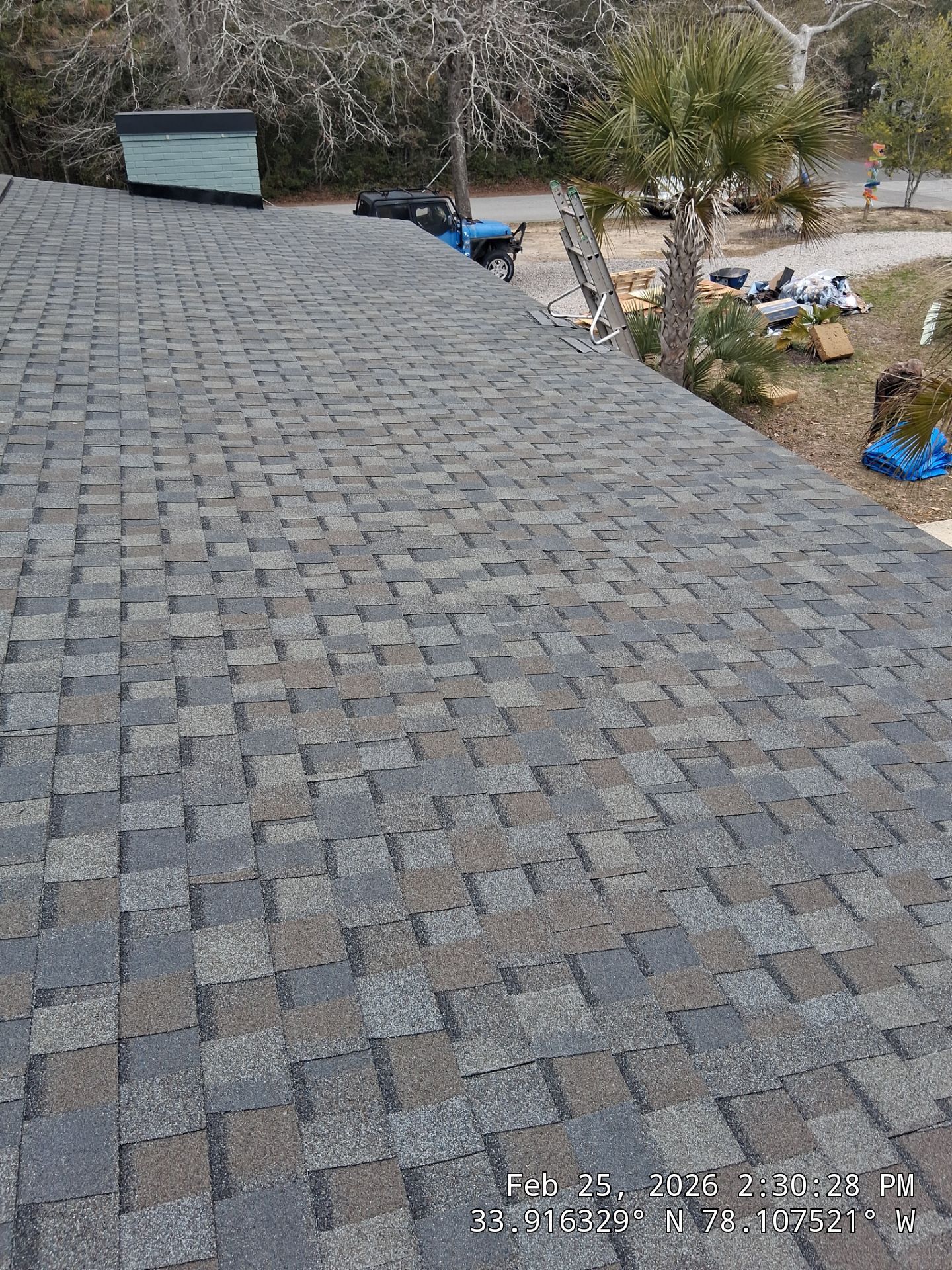 CT Landmark Pro AR MD Driftwood Roof Replacement – Oak Island, NC by RGR Construction and Roofing, LLC