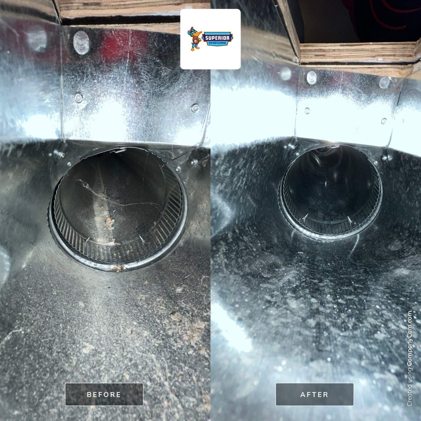 Air Duct Cleaning With a Vacuum Truck in Columbiana, OH by Superior Air Duct Cleaning