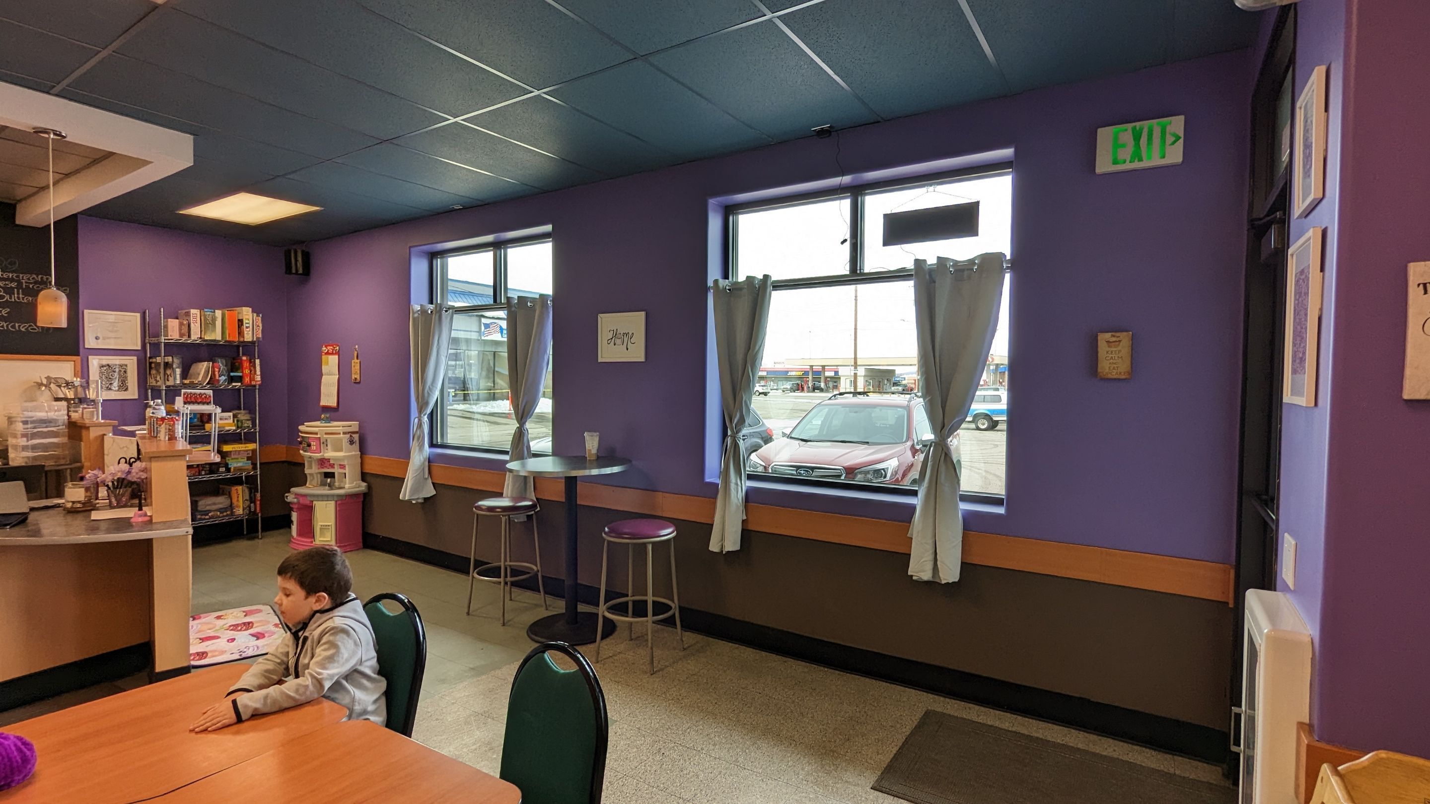 Local Bakery Gets Fresh Paint! by Midnight Sun Painting