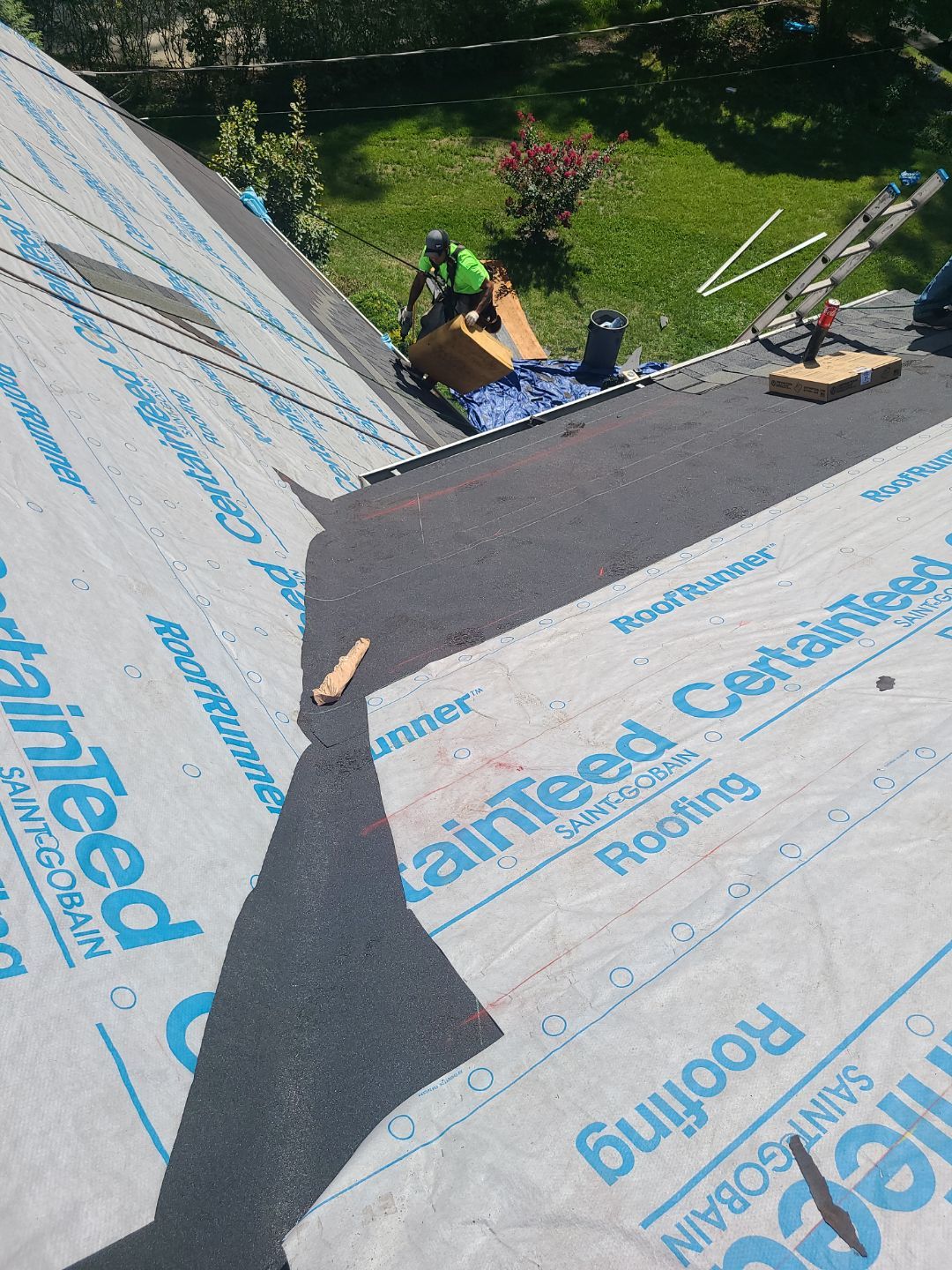 Falls Church: Roof Replacement with CertainTeed Landmark Pro in Max Def Pewterwood by RM Banning, Inc.