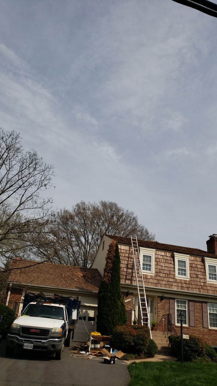 McLean Cedar Shake Roofing Project  by RM Banning, Inc.