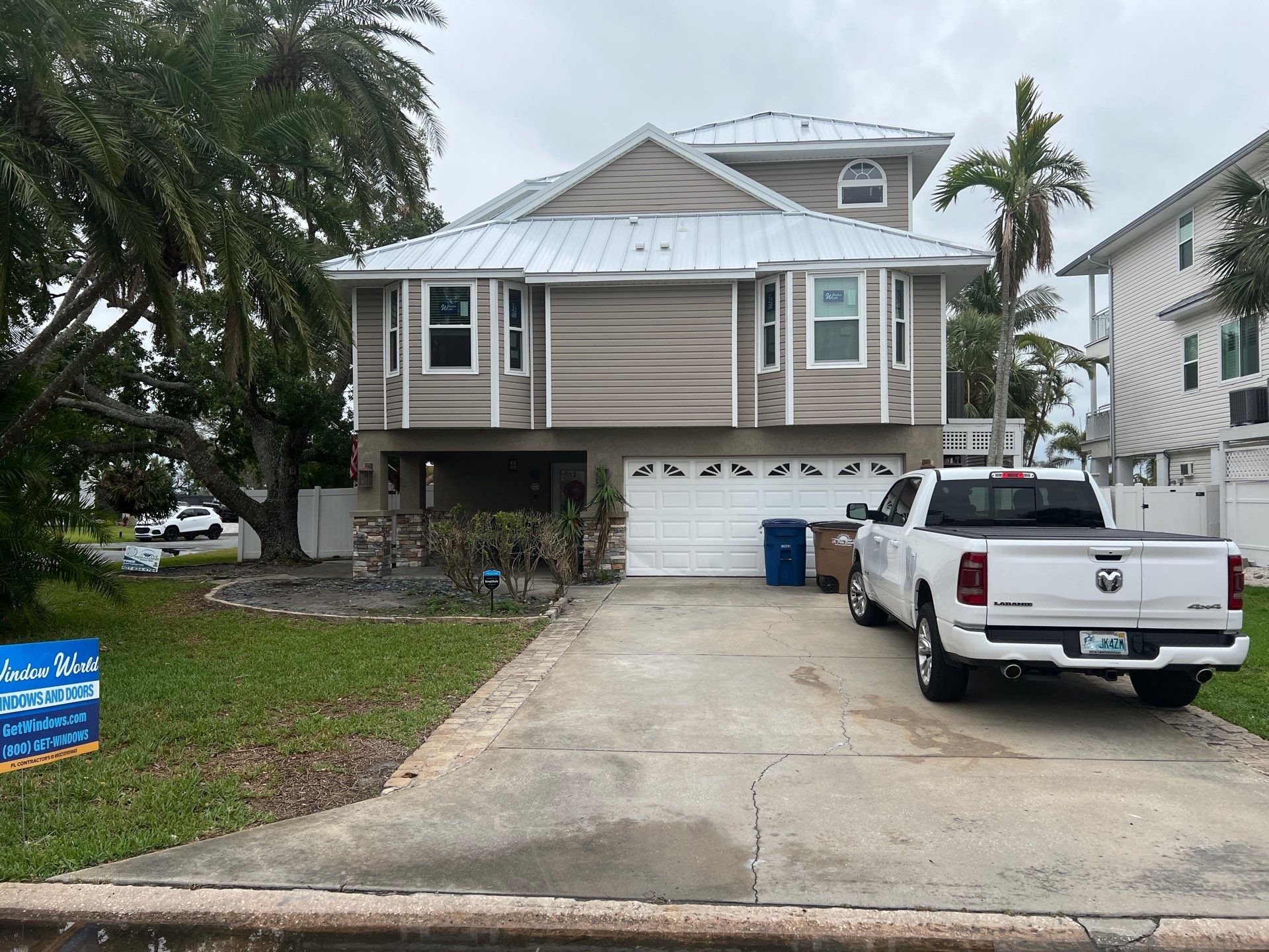 Polar White Standing Seam by Reimagine Roofing