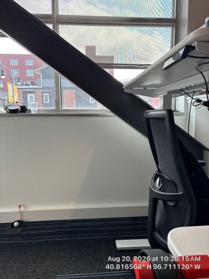 Commercial Office Furniture and Ergonomic Desk Setup in Lincoln