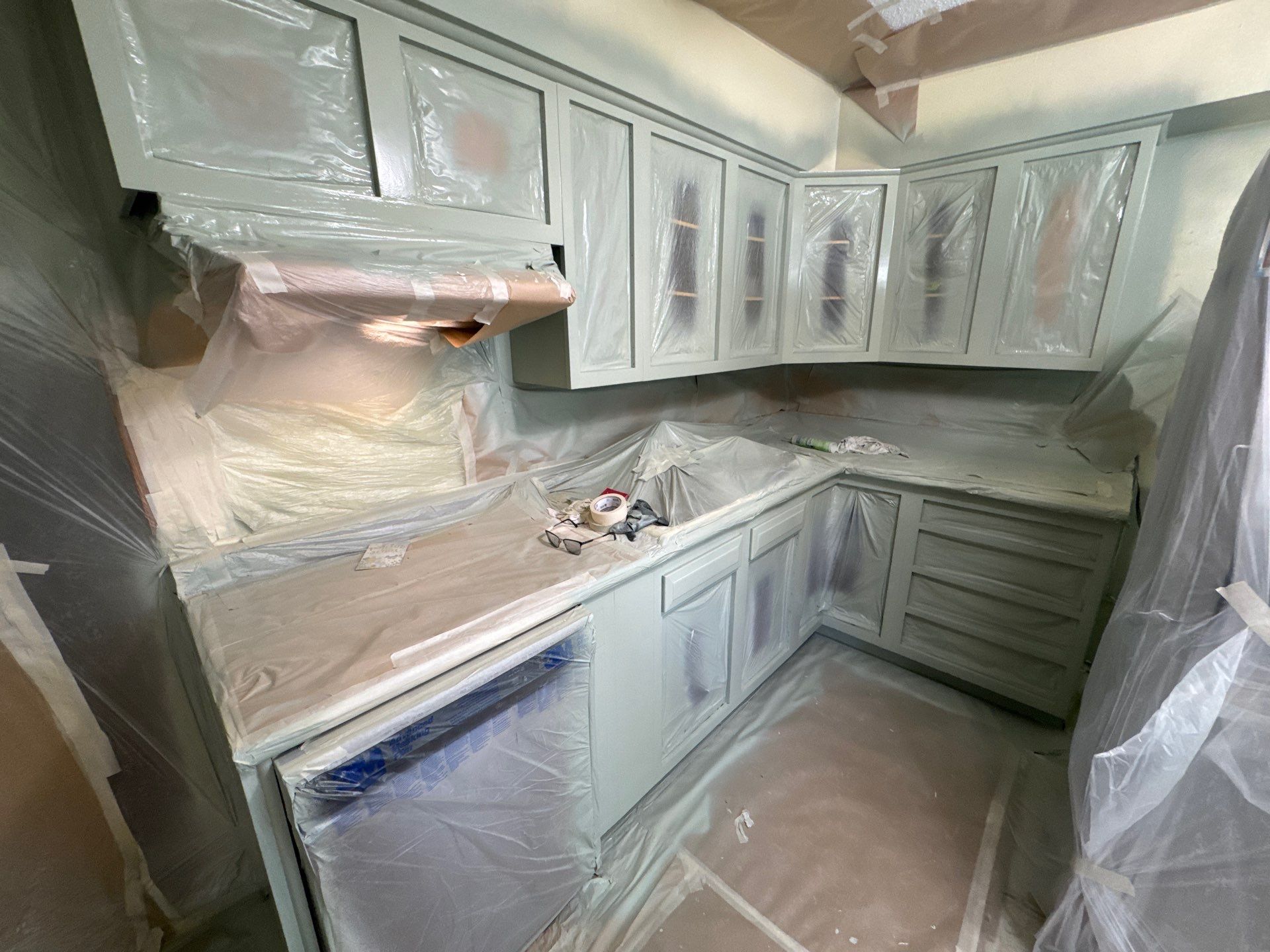 Res Int Kitchen Cabinets & Walls by Midwest Paint LLC