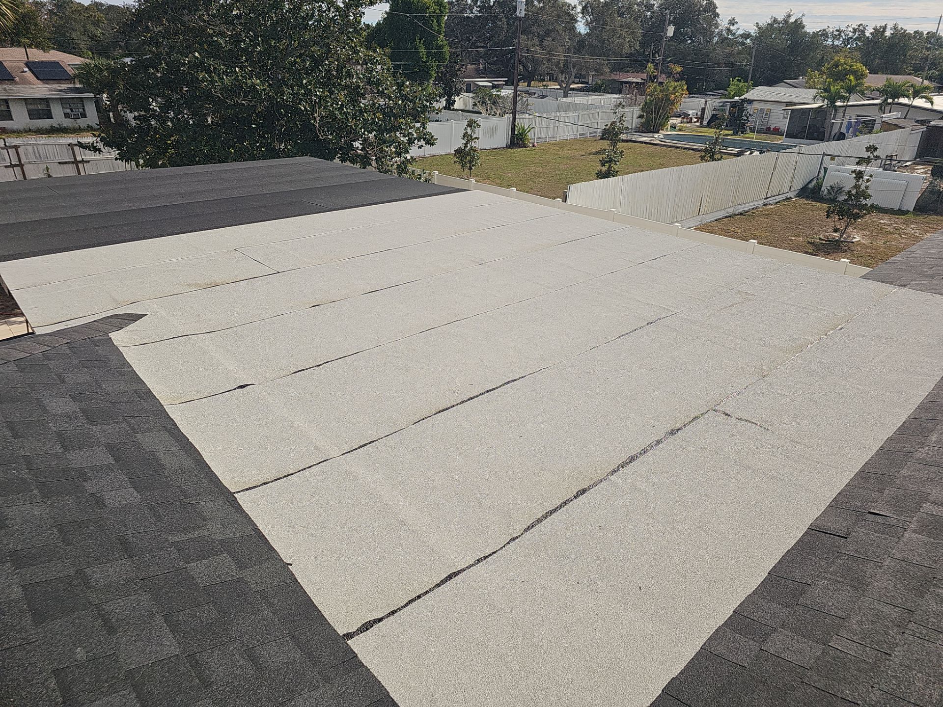 Project in Clearwater 33756 by Mitchell Roofing Company LLC 