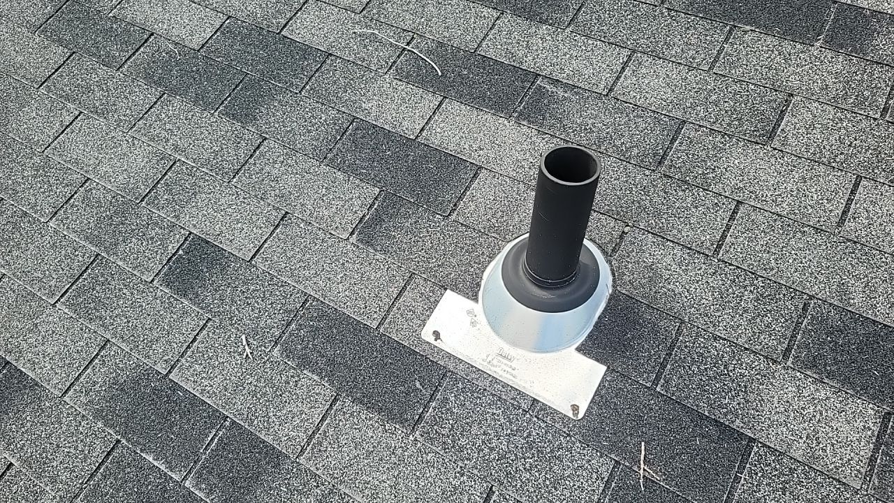 ATLAS PINNACLE COLOR: SCOTCHGARD BLACK SHADOW DRIP EDGE: WHITE by Eagle Eye Roofing