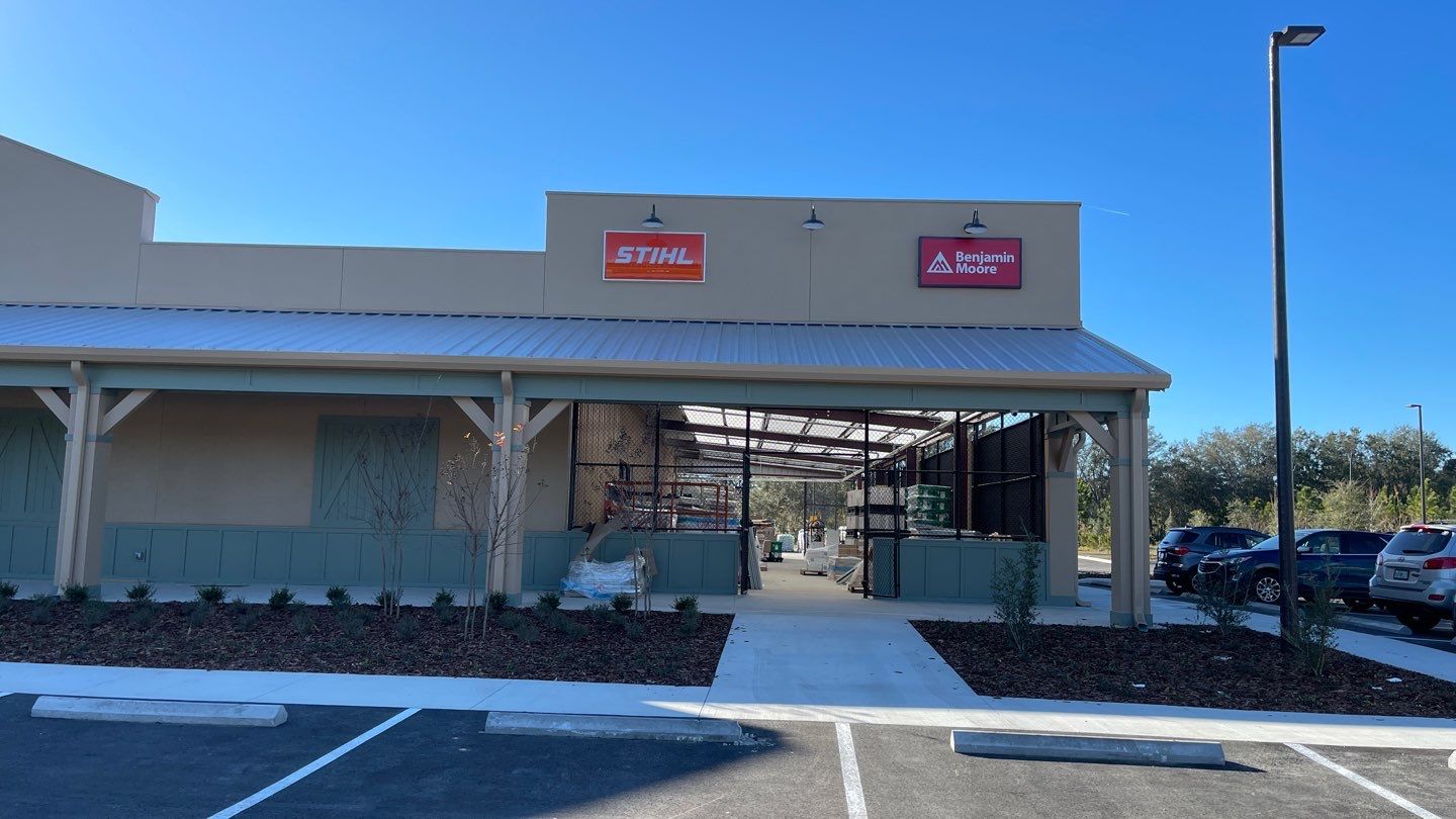 Channel Letters and Monument for Ace Hardware by SignCrafters