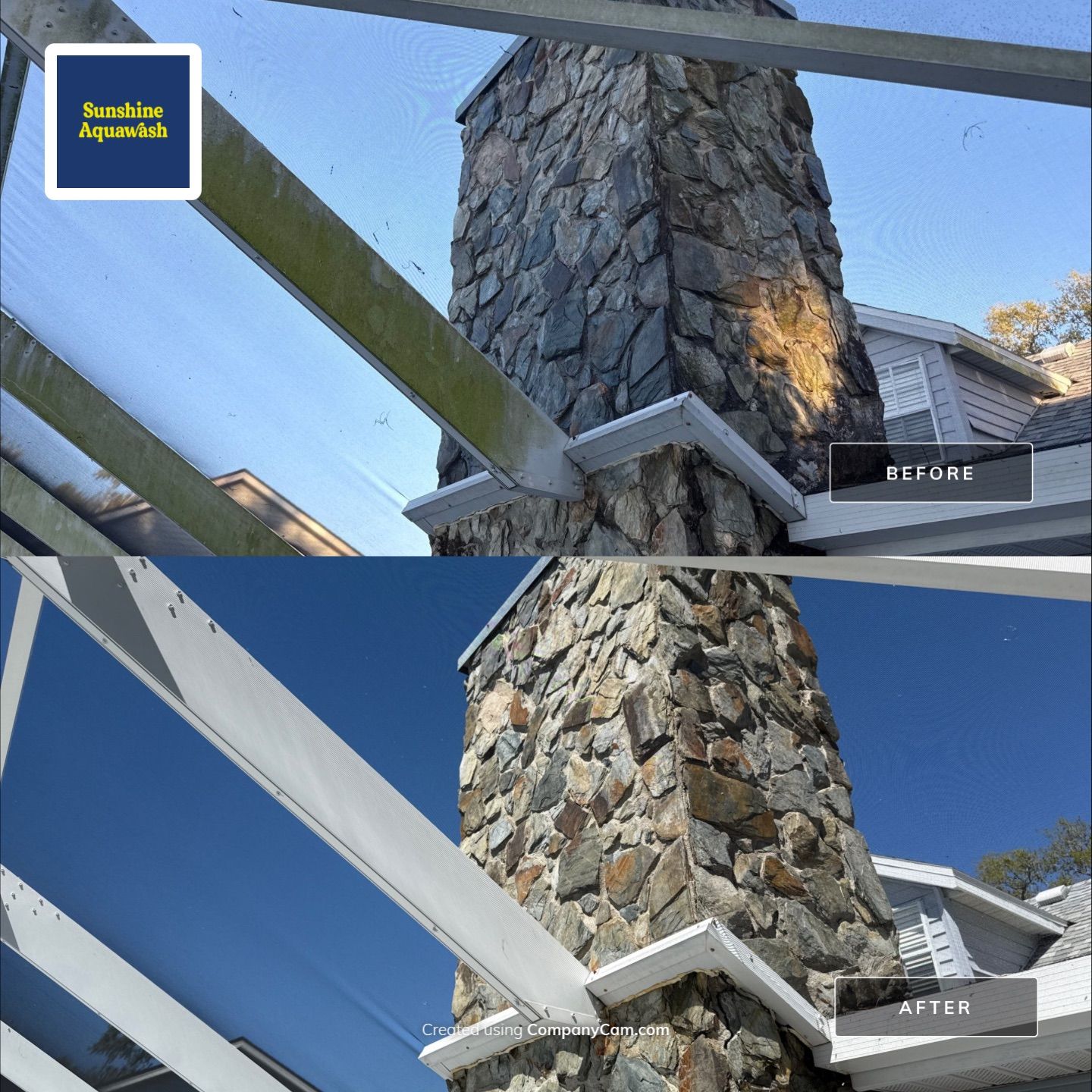 🏡 From Green to Clean! 🌊 Epic House & Pool Cage Cleaning on the Manatee River | Ellenton, FL 💦 by Sunshine AquaWash