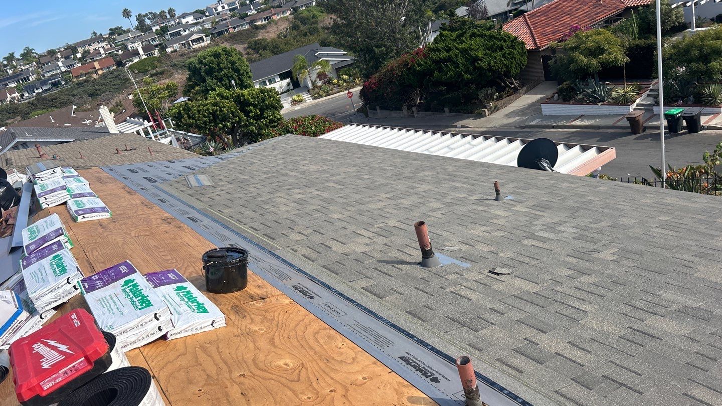 Full Roof Replacement and Eave Repair in San Clemente by Reliable Roofing San Diego Inc.