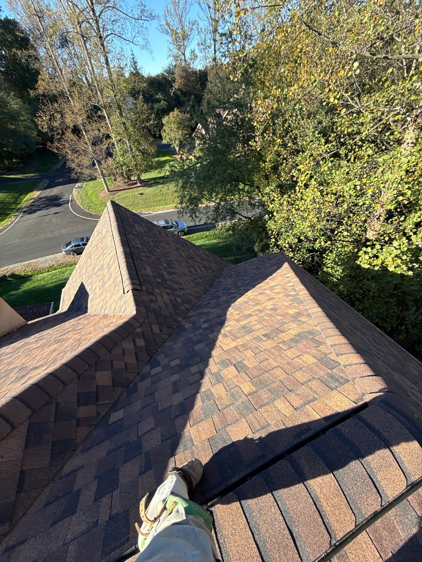 Great Falls : Residential Roof Replacement with CertainTeed Landmark Pro in Max Def Burnt Sienna  by RM Banning, Inc.