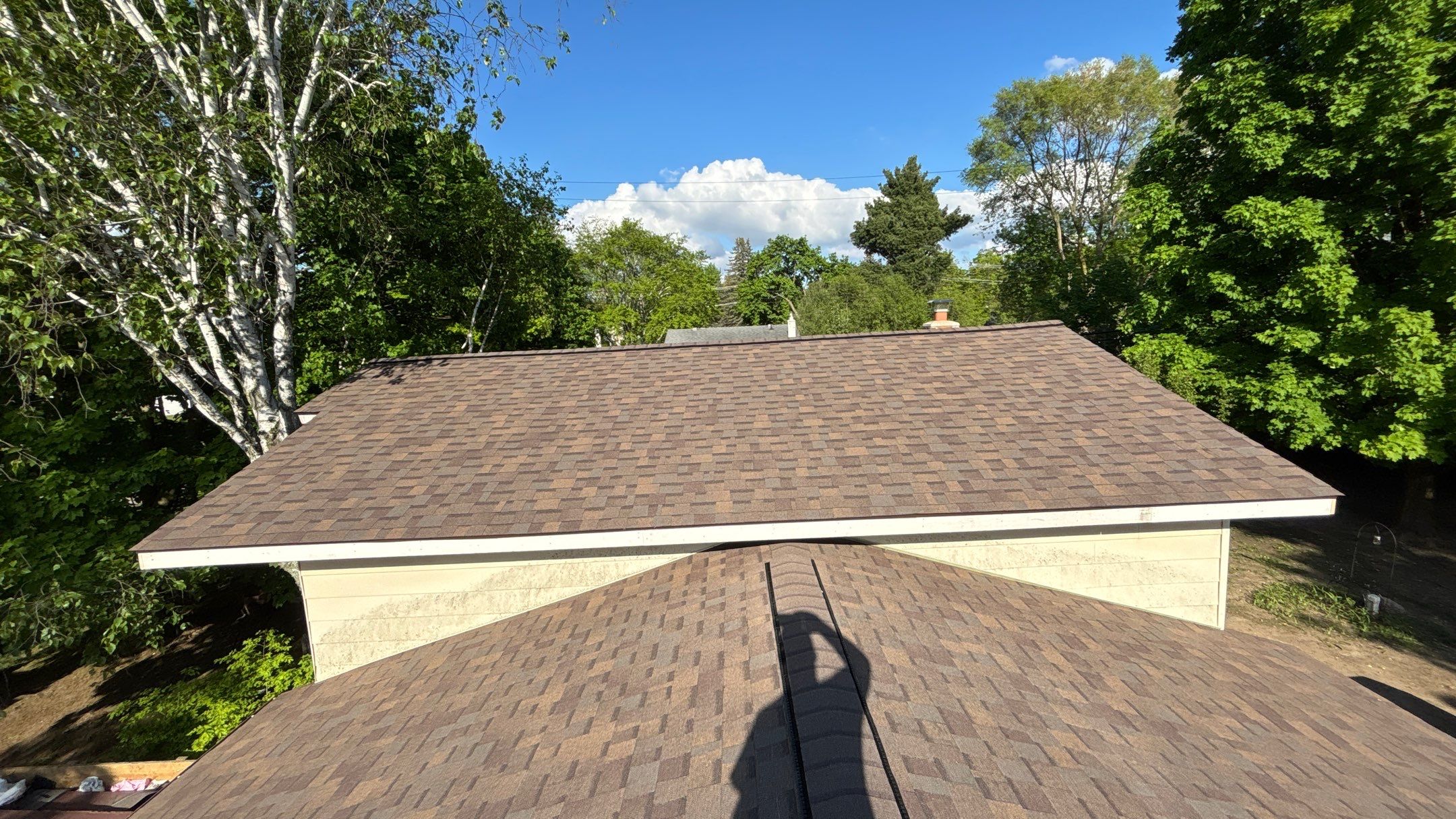 Roof Replacement using Owens Corning Teak by 180 Contractors