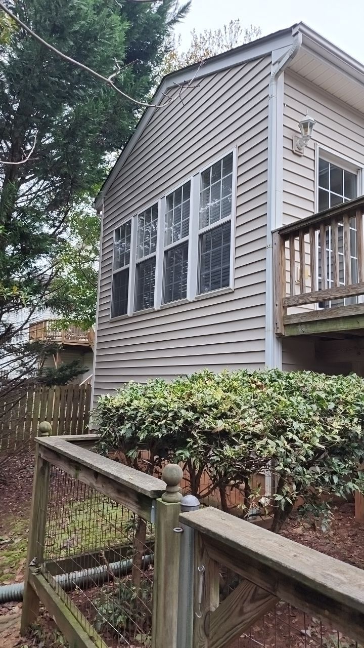 House Wash using cleaner by Power Wash Masters LLC