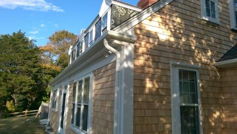Fiberglass Gutter Installation in Falmouth, MA by Gutter Pro by Gutter Pro Enterprises