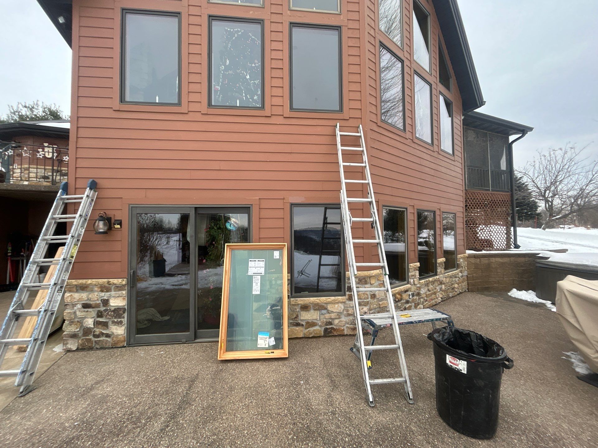 Warm Interior Style with a Durable Exterior: Pella Lifestyle Window Upgrade by United Windows and Siding LLC