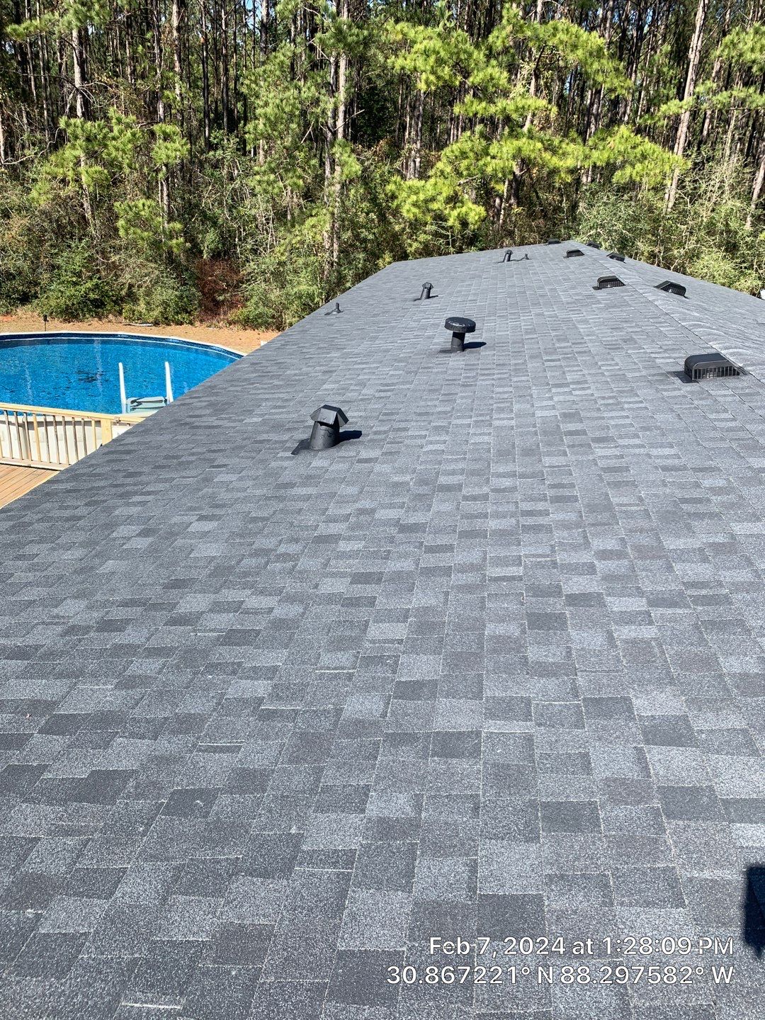 Roof replacement: 8455 Jack Williams Rd • Wilmer, AL 36587 by American Roofing & Construction LLC