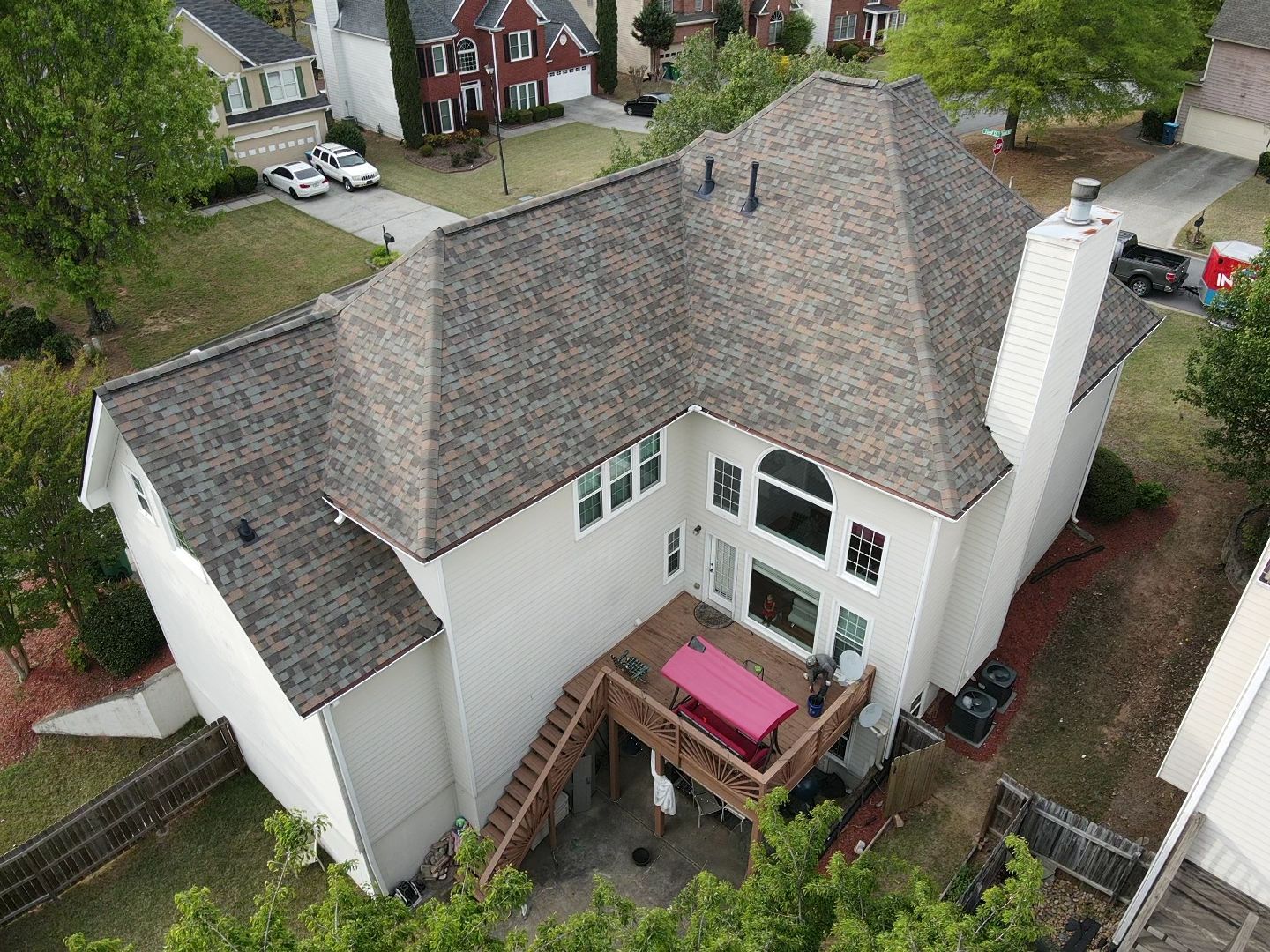 Residential Roofing Installation using Owens Corning by Inspector Roofing and Restoration