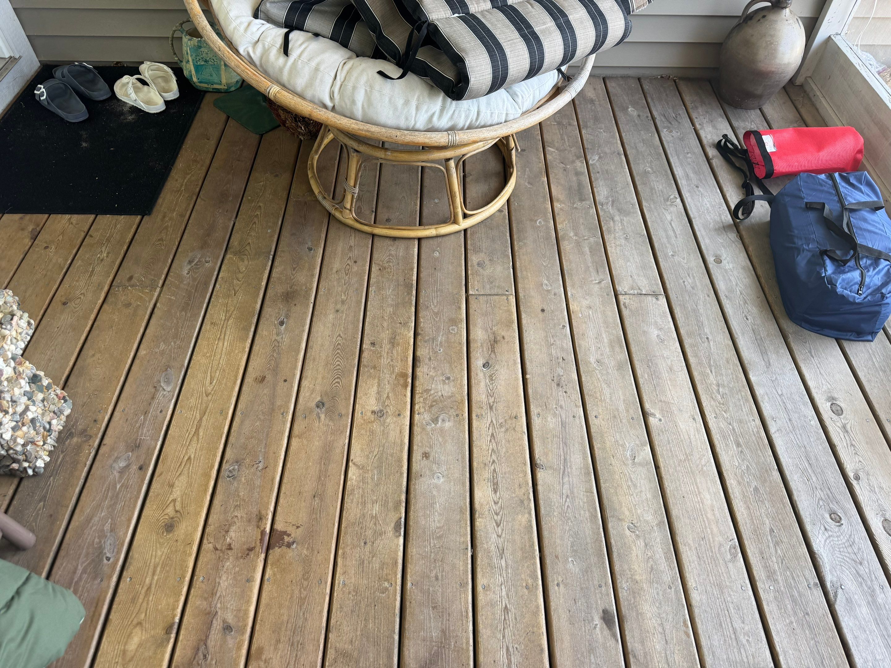 Coastal Deck Pressure Washing and Protective Staining in Whitehall by Gordon Painting