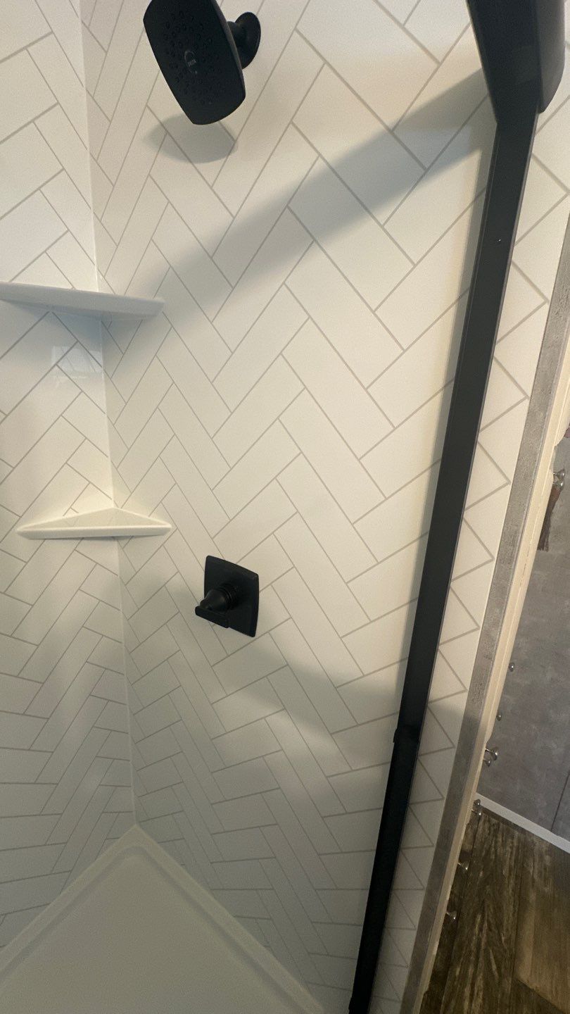 Tub to Walk-In Shower Installation in East Durham, NY  by Yankee Home Improvement