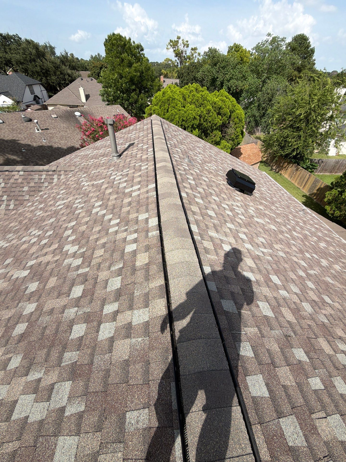Project in Houston by Good Vibes Roofing
