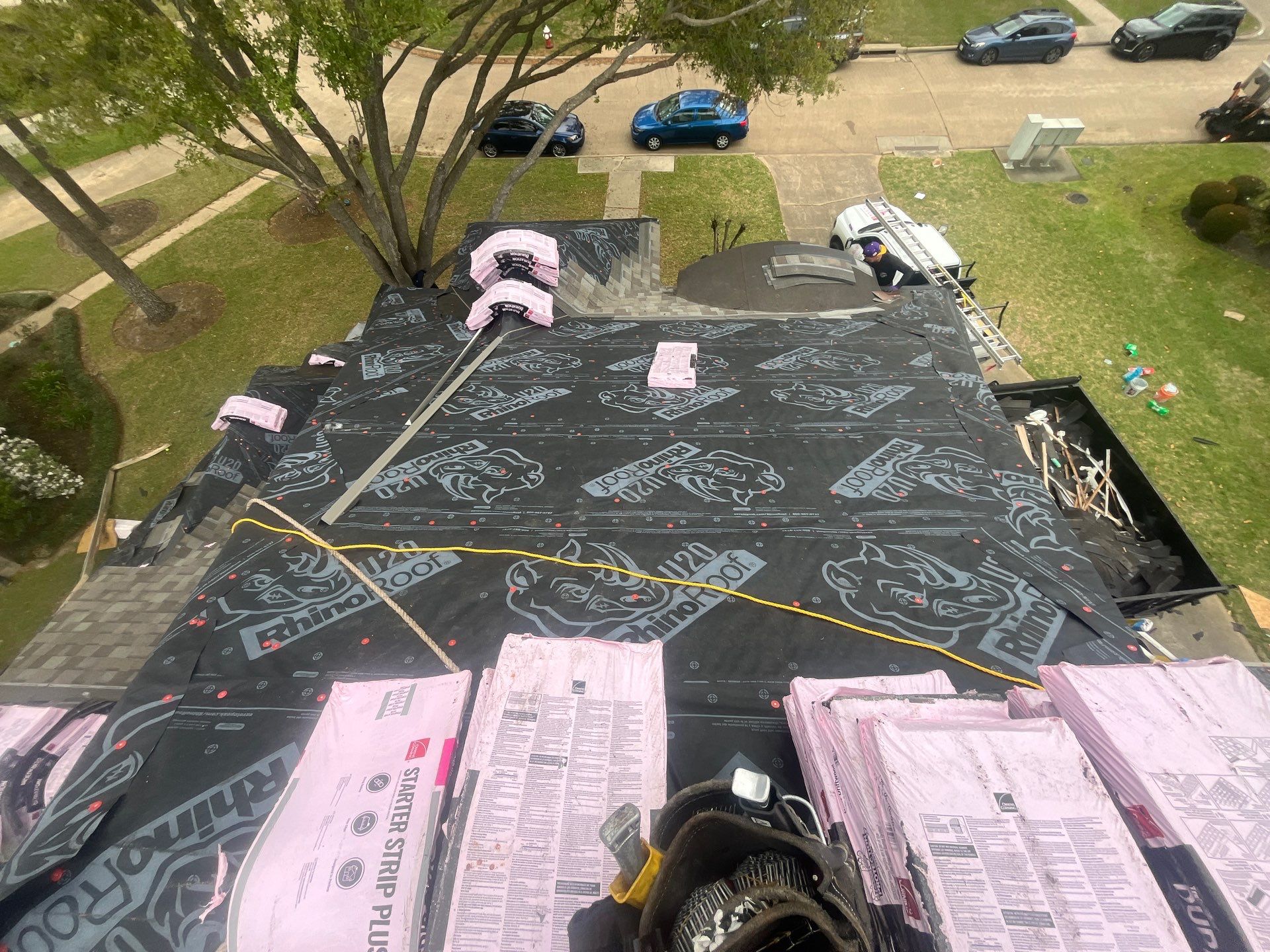 Residential Roofing Repair using Owen's Corning Duration (Lifetime) Shingles by Roof Repair Company