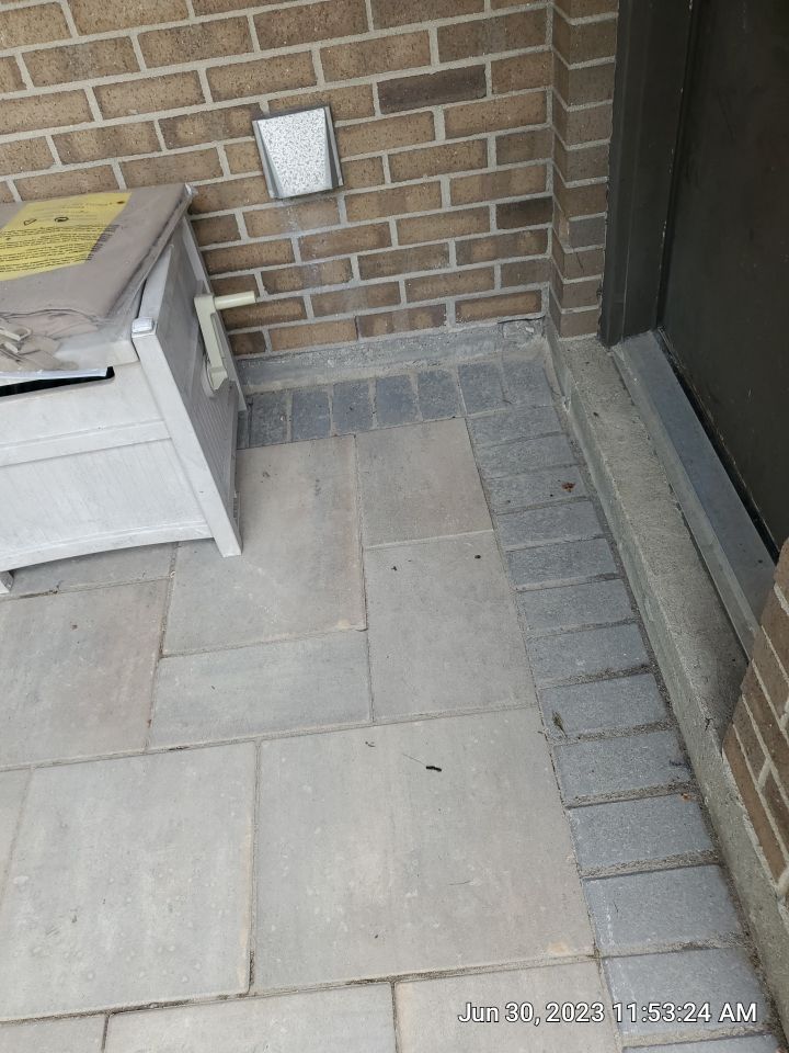 Brick paver clean, sand and seal. using Surebond SB-1300 by Northern Power Washing LLC.