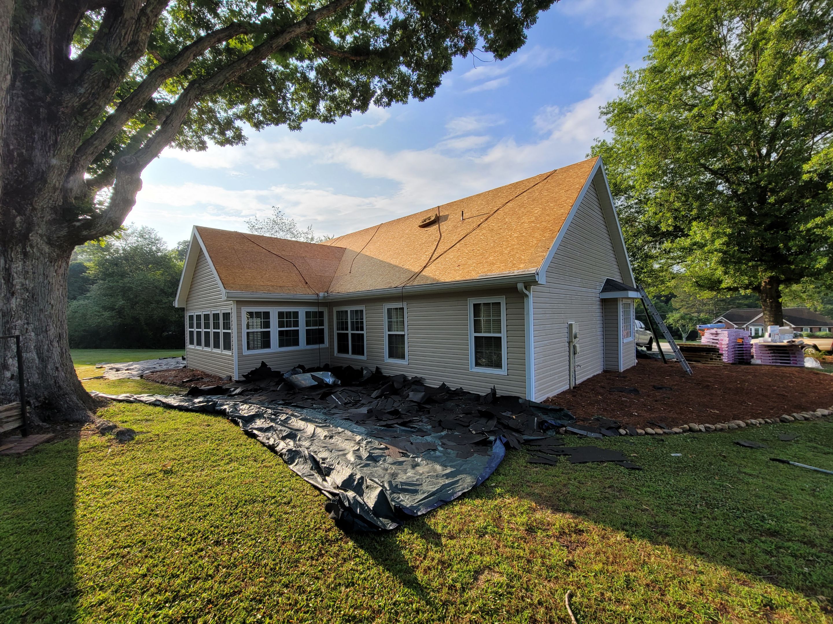 Residential Roofing Installation using Owens Corning by Inspector Roofing and Restoration