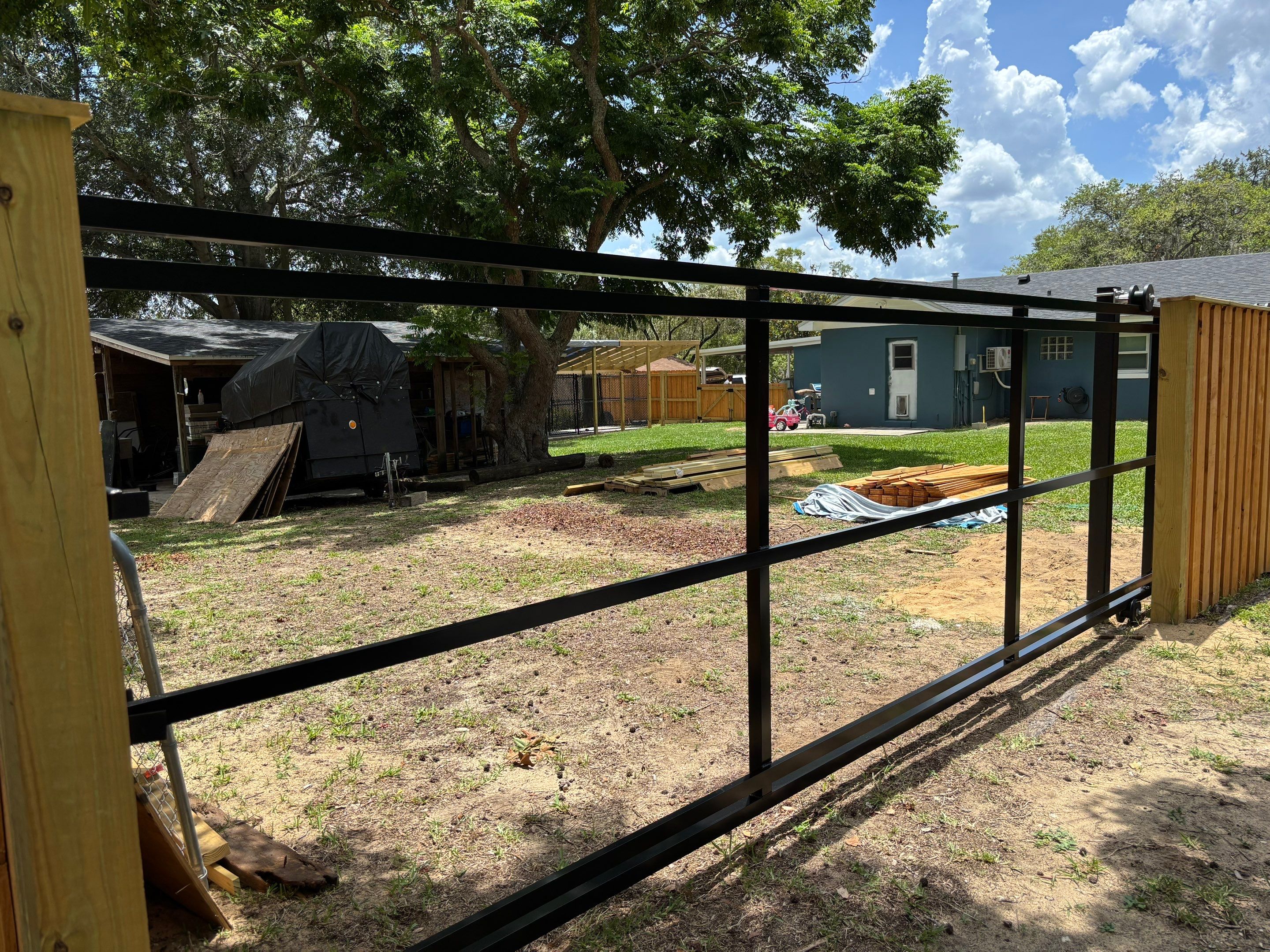 Custom Gate in Minneola, FL by Weld Workx FL LLC