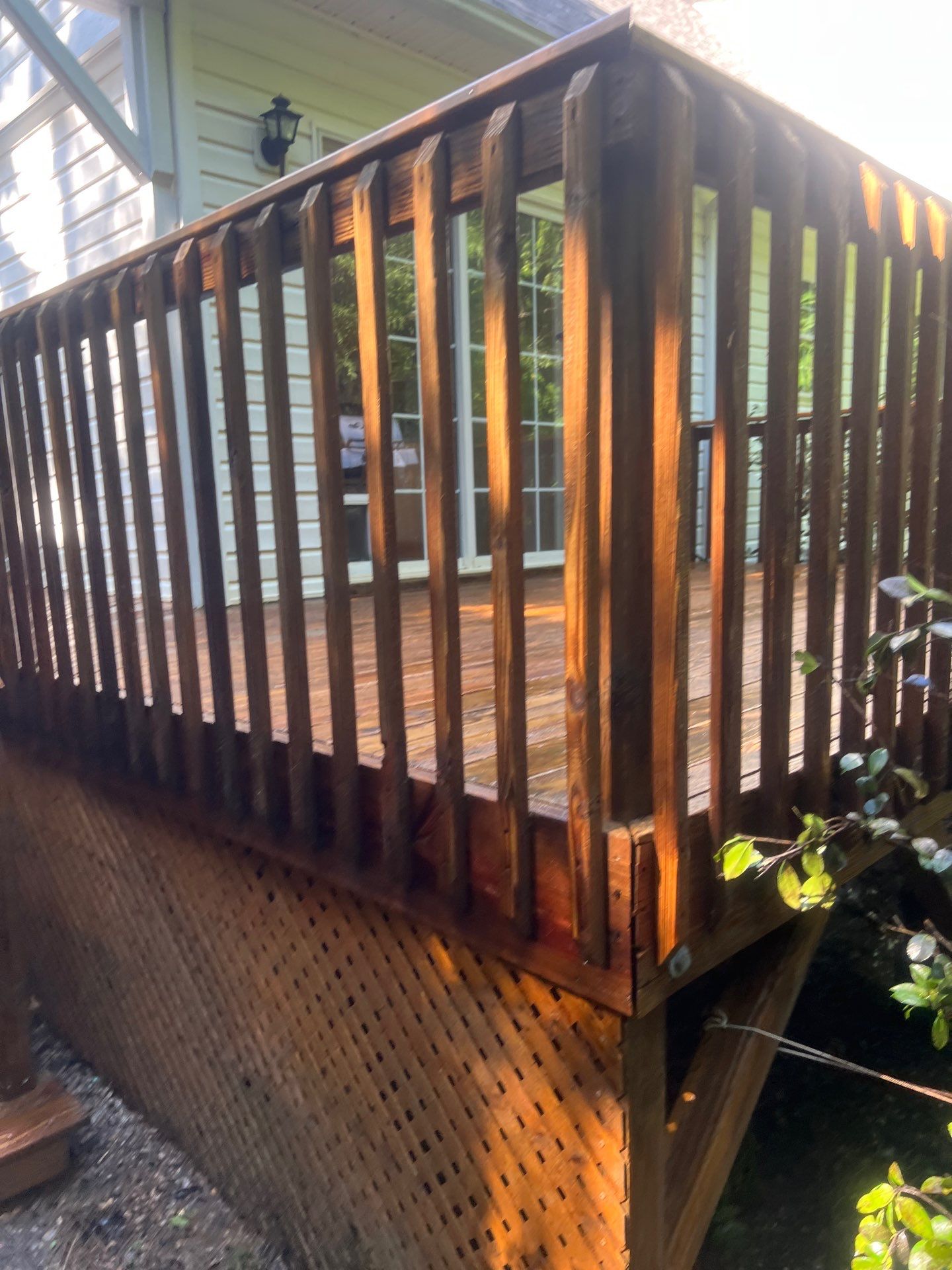 Weathered Deck using Wood Sealant by DuraSeal