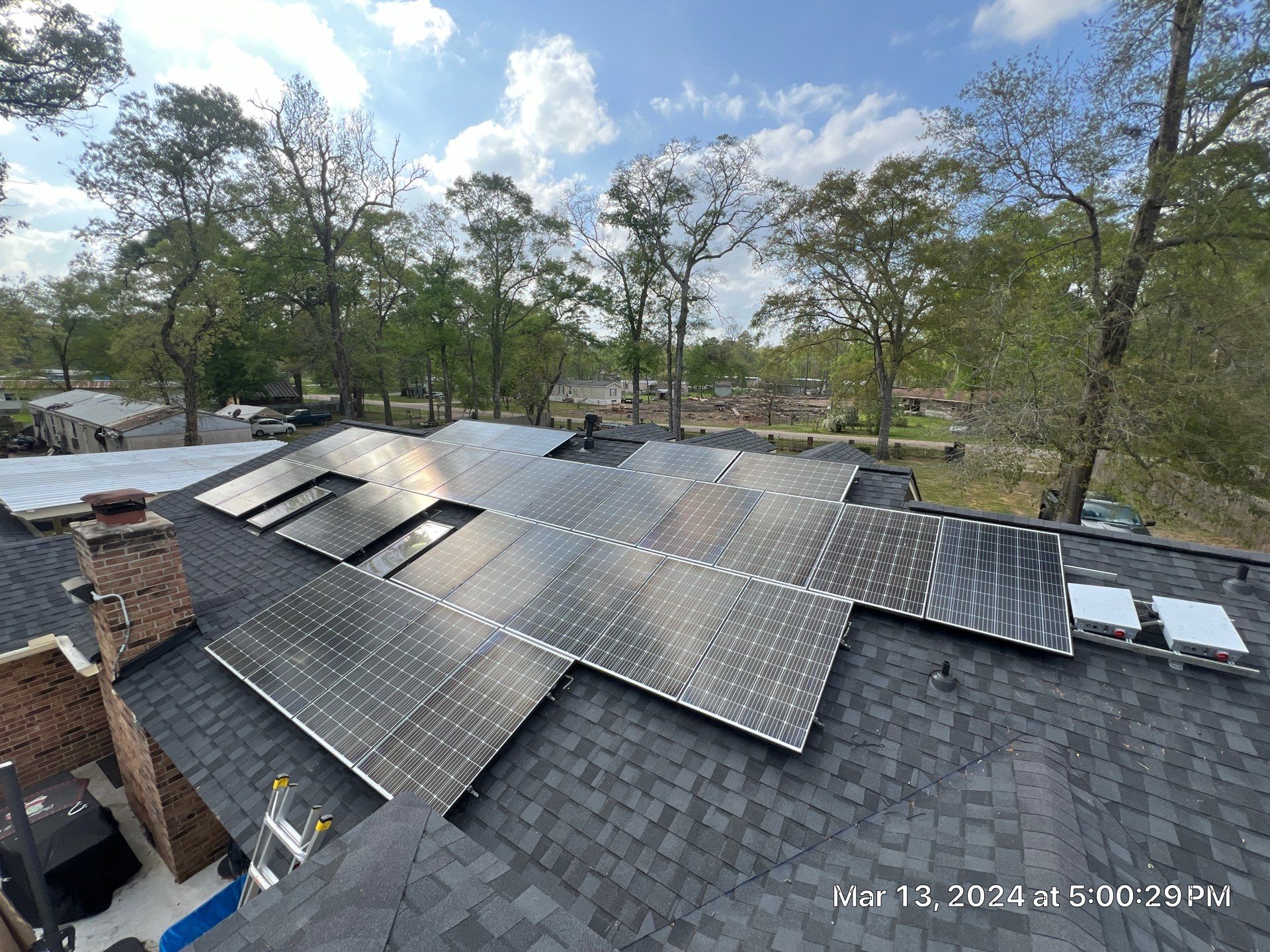 33 Panel D&R in Cypress Tx by Sunaura Solar