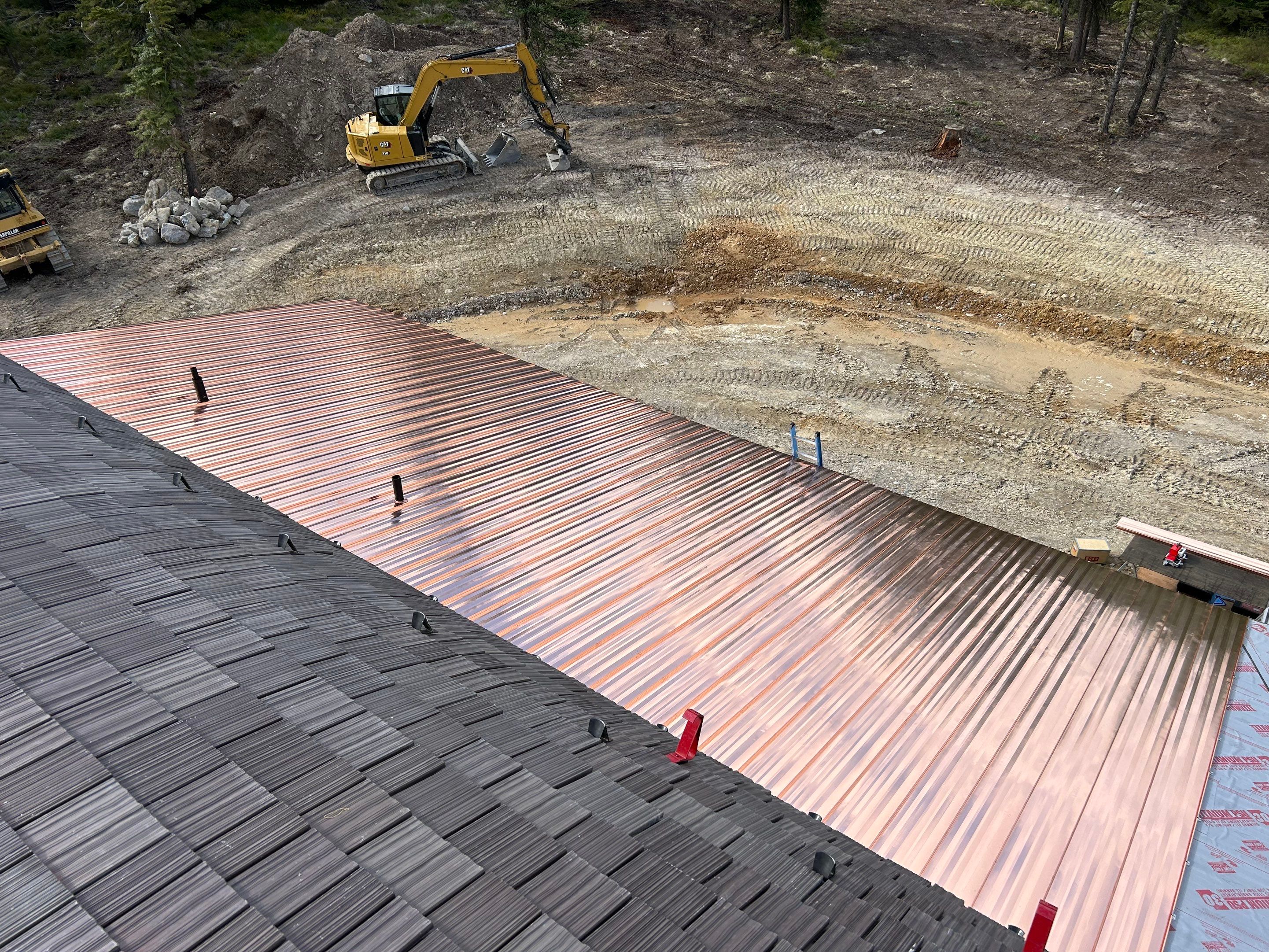 Horse Barn Install  by Montana Roofing Solutions