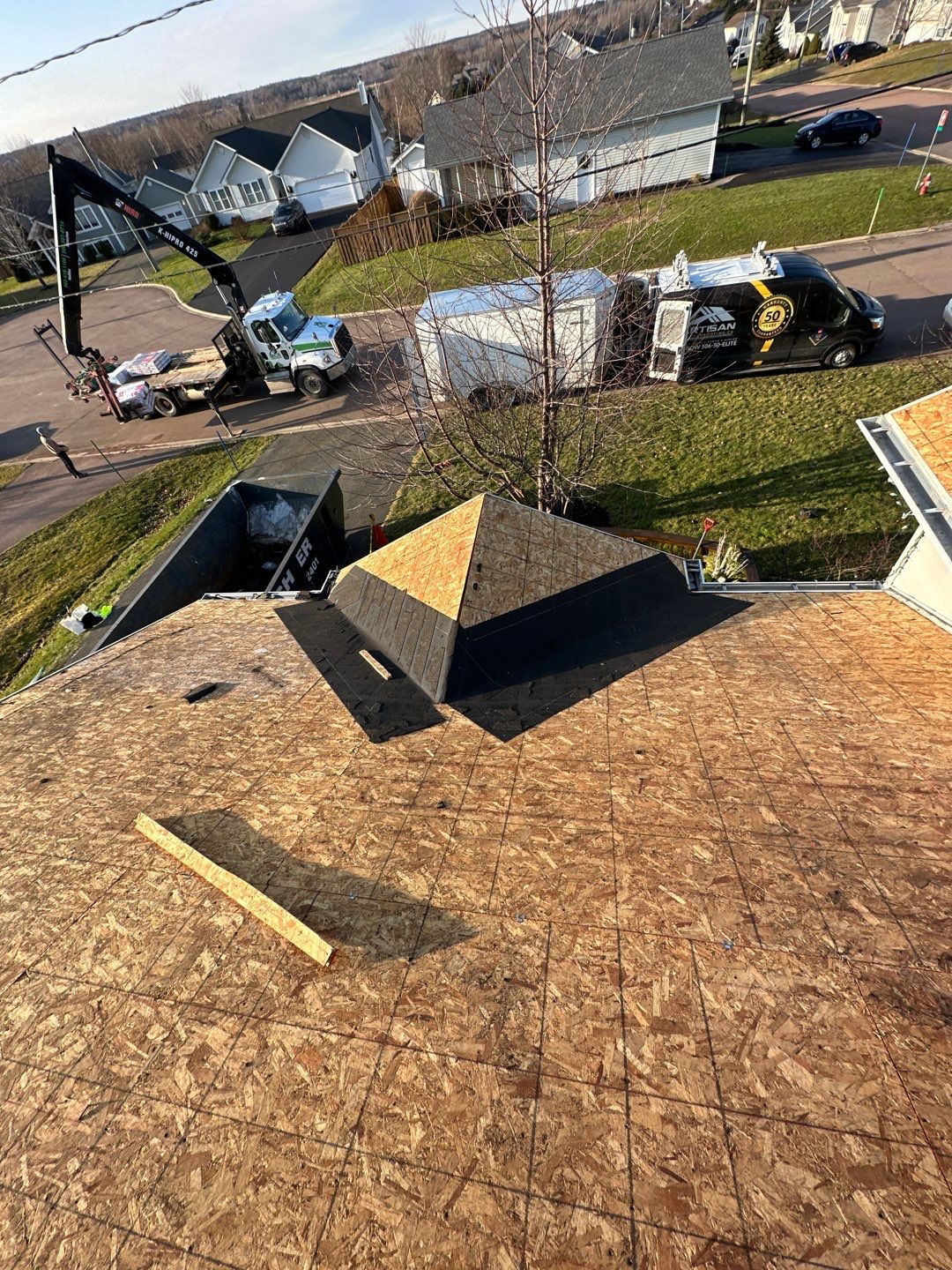 Residential Roofing Installation using Asphalt GAF HDZ  by Artisan Roofing & Home Improvements Inc.