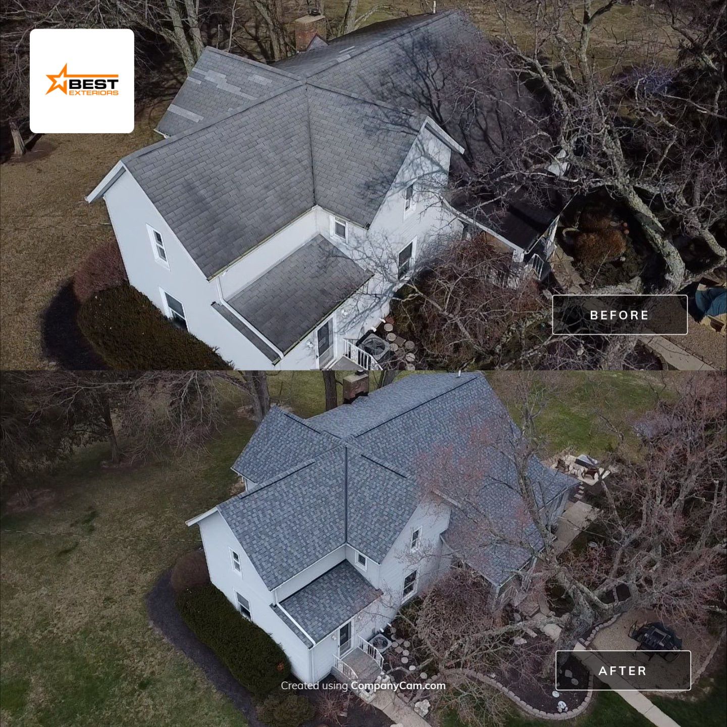 Roof Replacement in Sunbury by Best Roofing & Siding Company