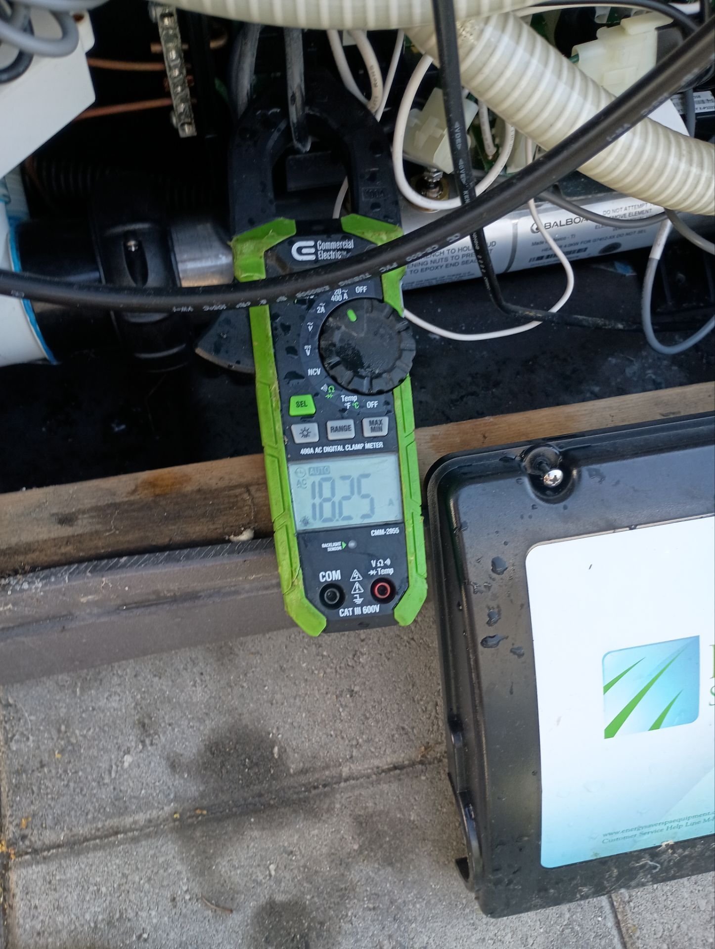 Failed heater Replacement by Action Spa Repair LLC