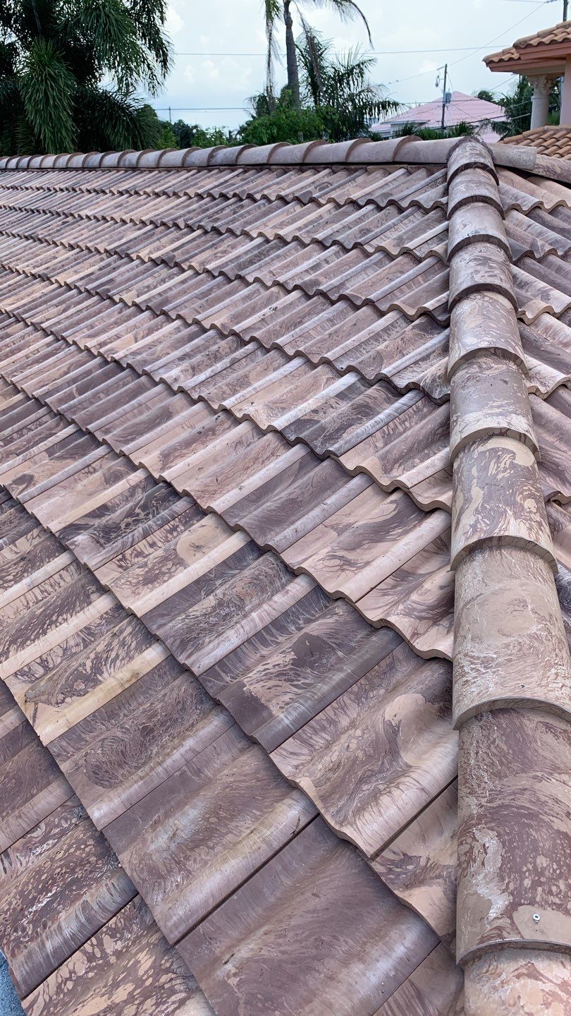 Residential Roofing Installation using Brava Spanish Tile in Mocha Sand by International Roofing