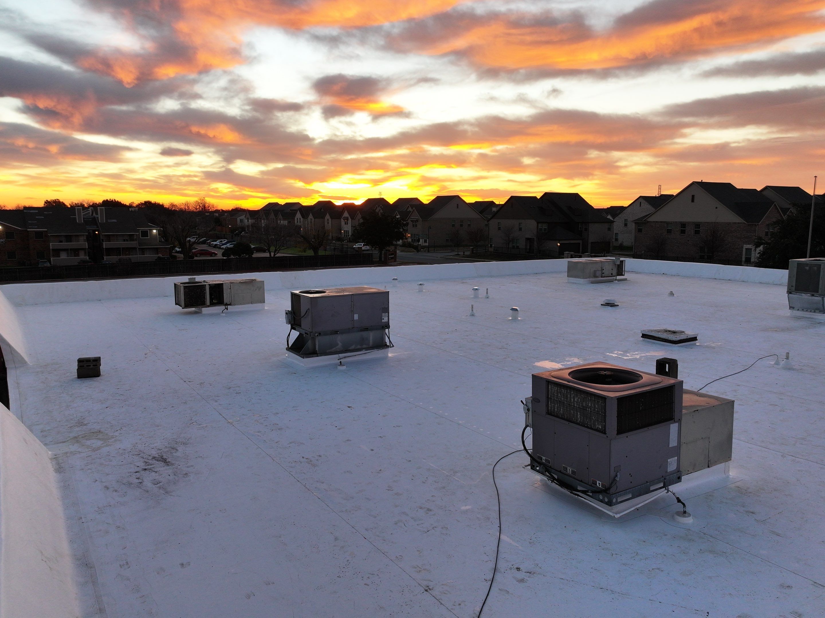 Commercial Roofing Installation using GAF Evergaurd TPO 60 Mil by Becker Roofing and Exteriors