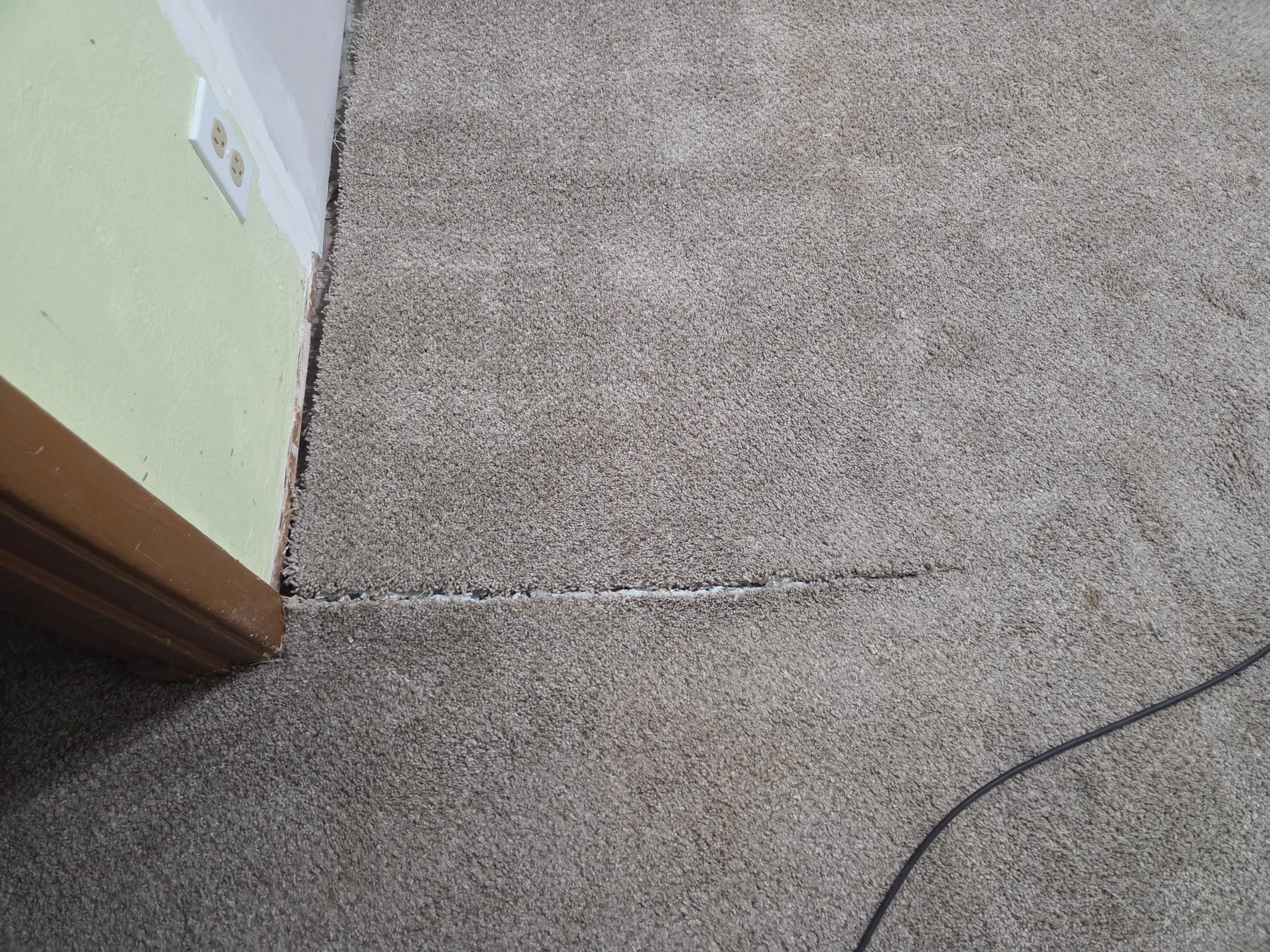 Carpet Repair & Reinstall, Post Water Damage by Ardent Carpet Restore LLC