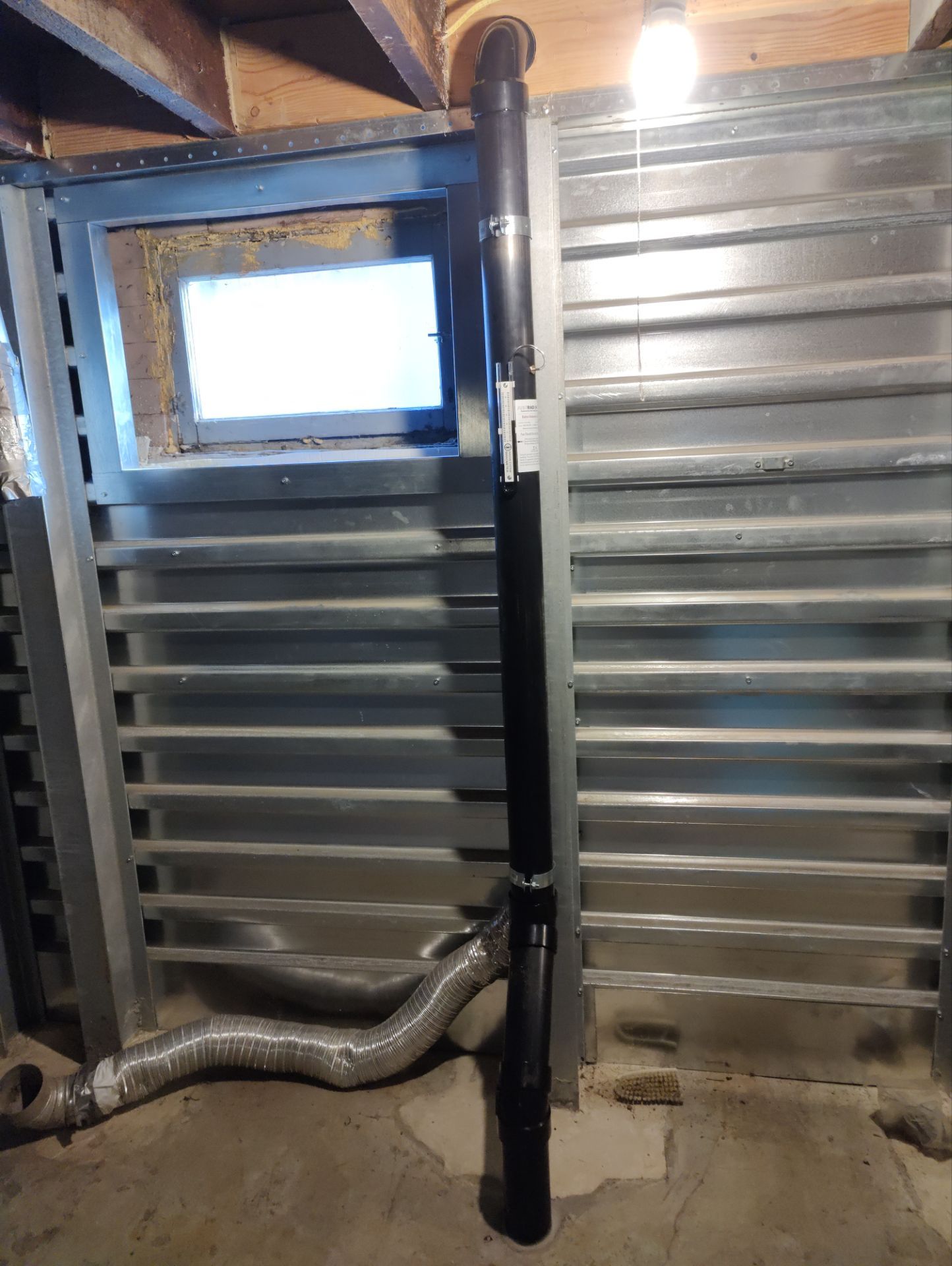 Subslab Radon System by JustRadon.Com