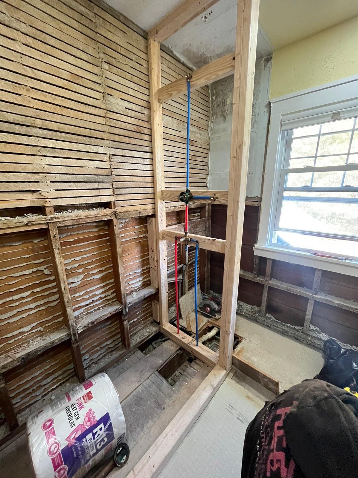 Bathroom Remodel using Tile by Home Concepts Construction