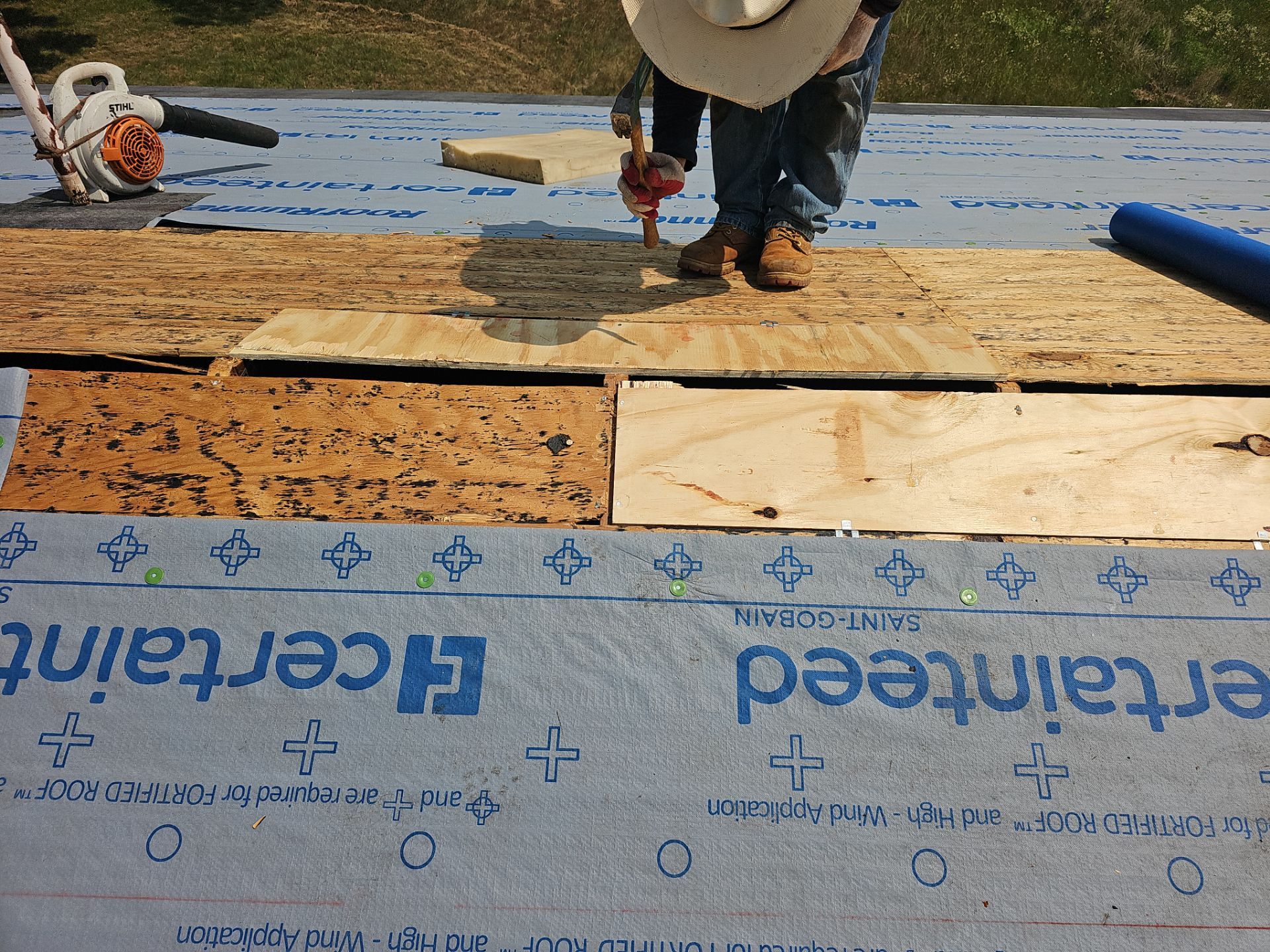 Roof Replacement - Colonial Slate by Winchester Roofing