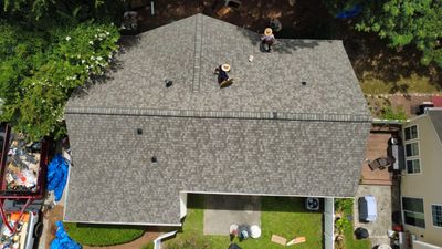 Woodstock, GA Roof Replacement CertainTeed Weathered Wood