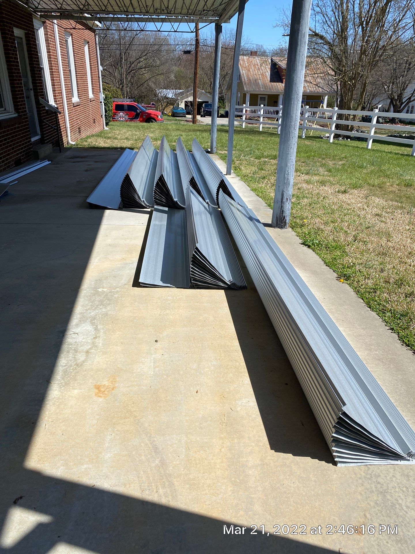 Primitive Baptist Church using Standing Seam Metal by Just In Time Roofing and Restoration