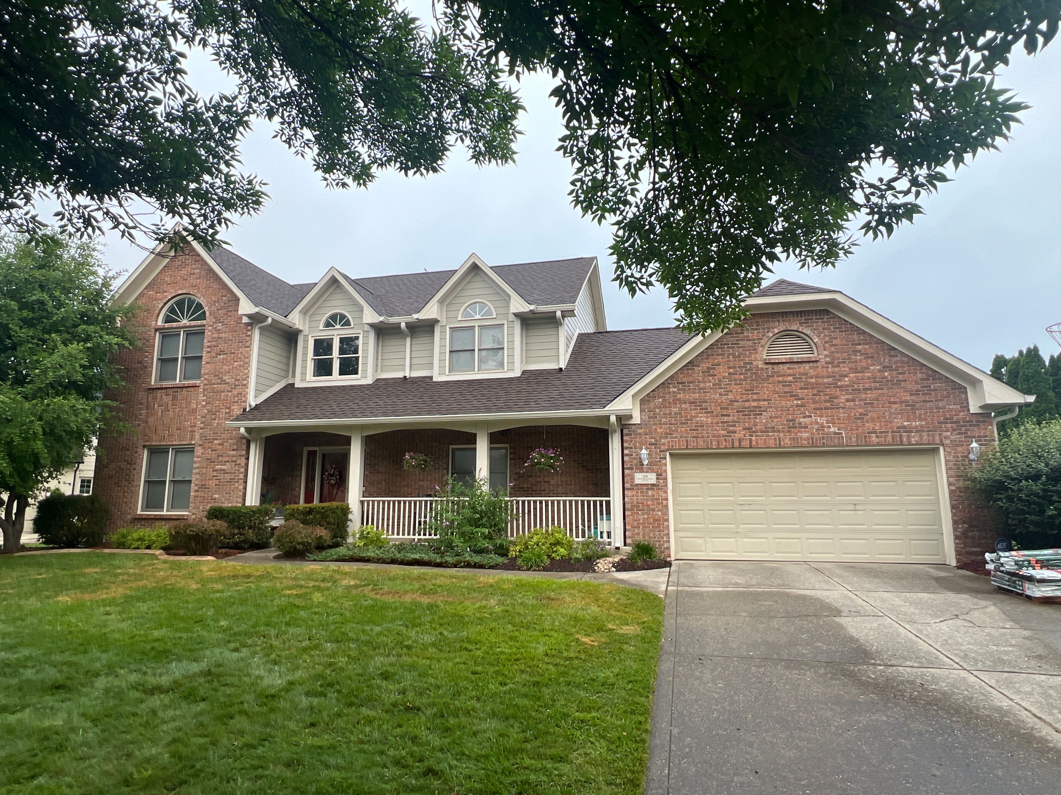 Project in Greenwood by Moss Roofing