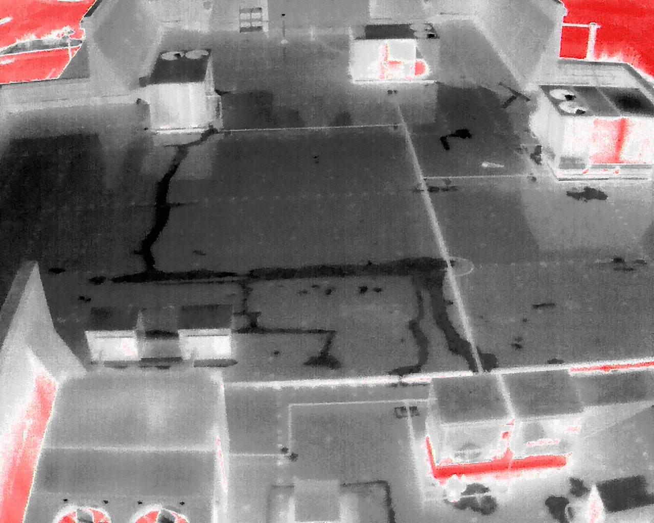 Commercial Roofing Inspection using Thermal Imaging Drone  by Stendahl Services