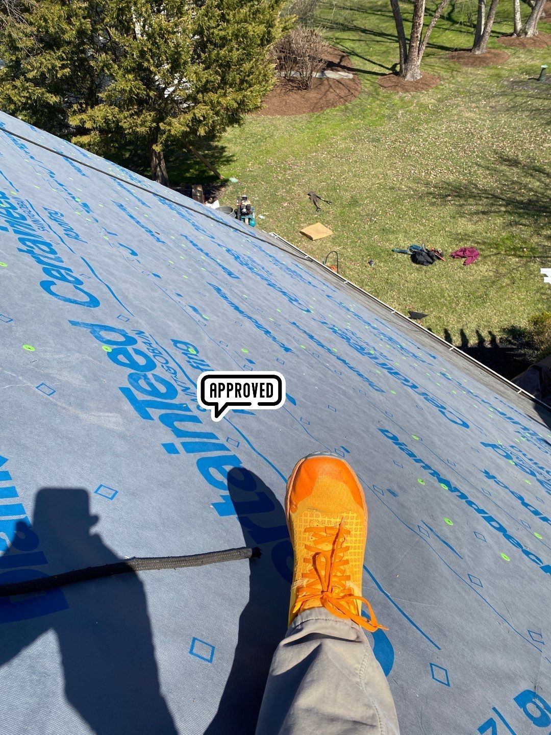 New Roof Installation & New Gutters and downspouts  by Alpha Design Services