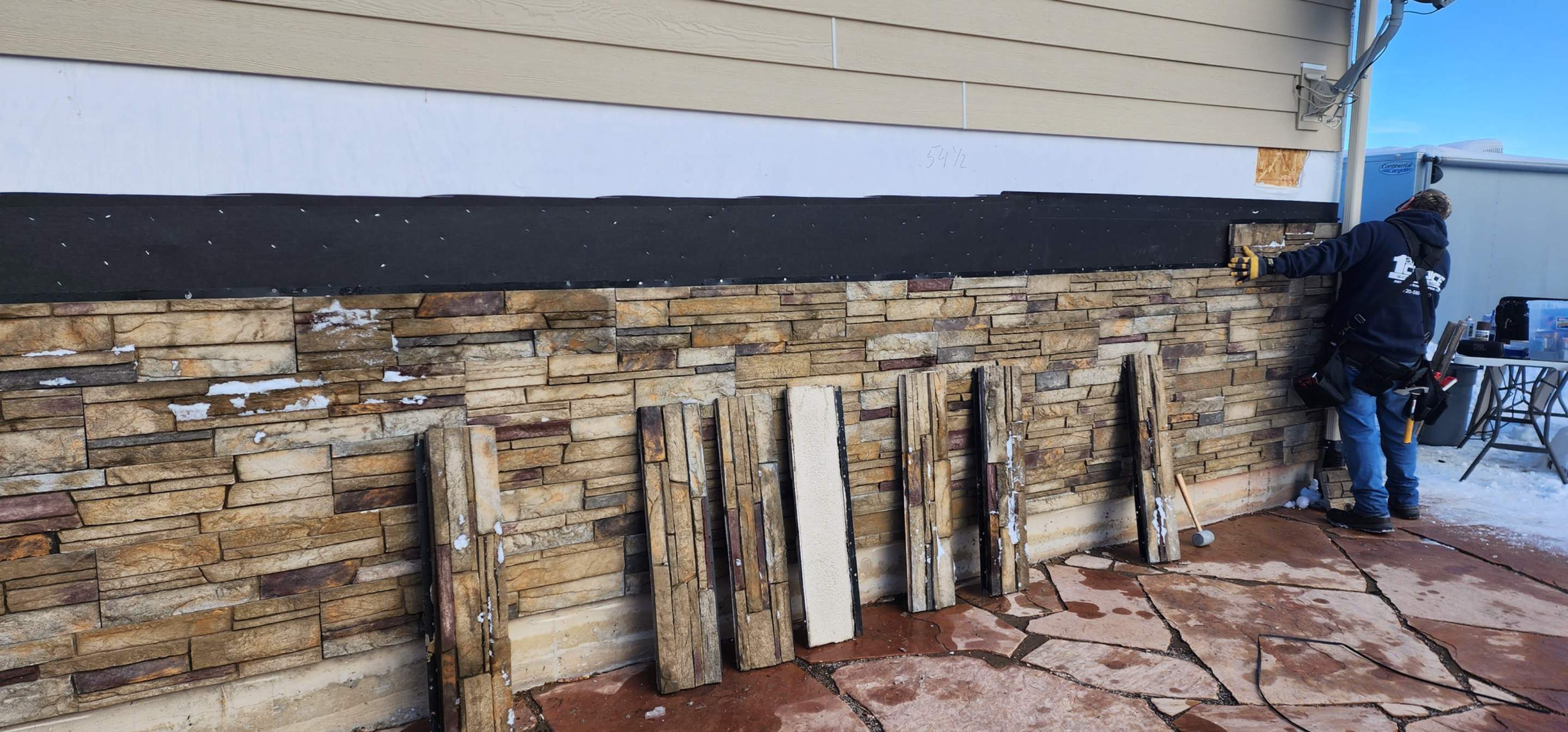 Setting the pace with Versetta Stone and Lp Smartside by 1st choice windows and siding