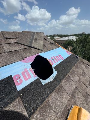 Hail Damage using Owen's Corning Duration (Lifetime) Shingles